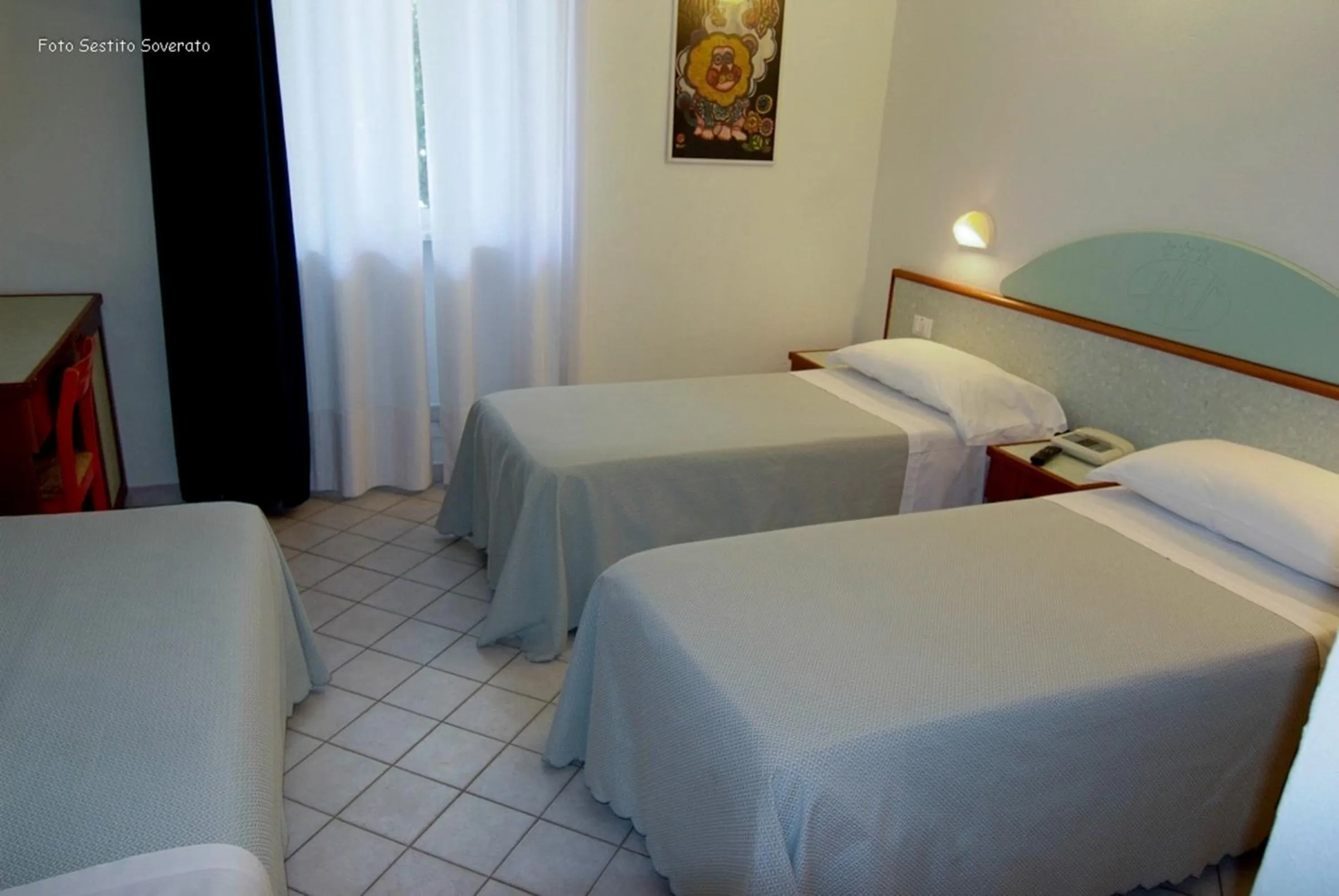 Bed in Hotel Gli Ulivi