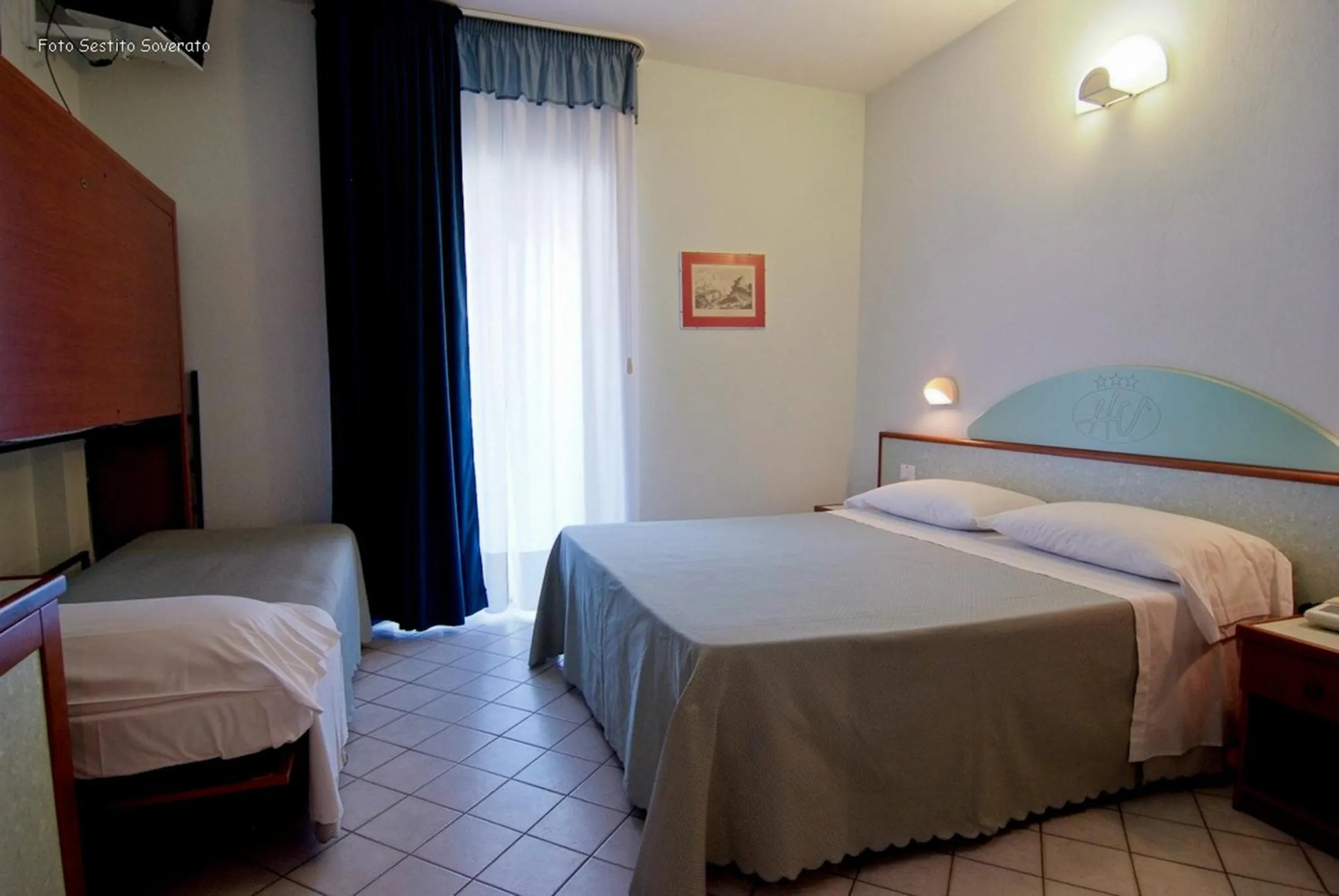 Bed in Hotel Gli Ulivi