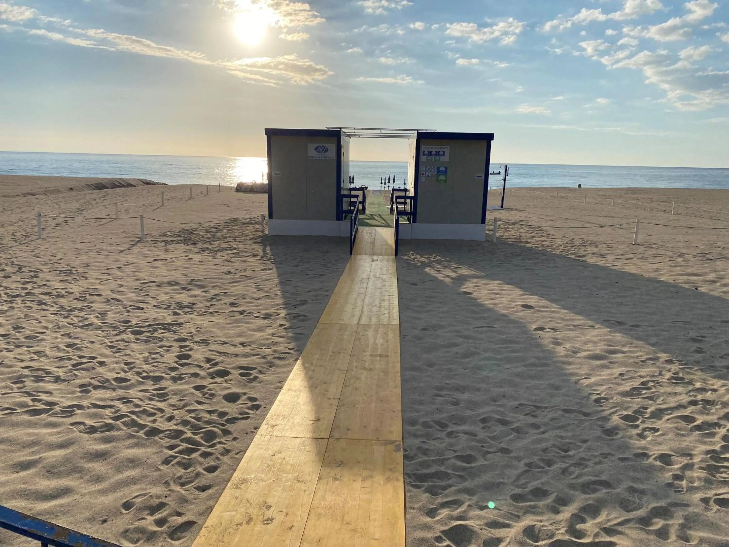 Beach in Hotel Gli Ulivi