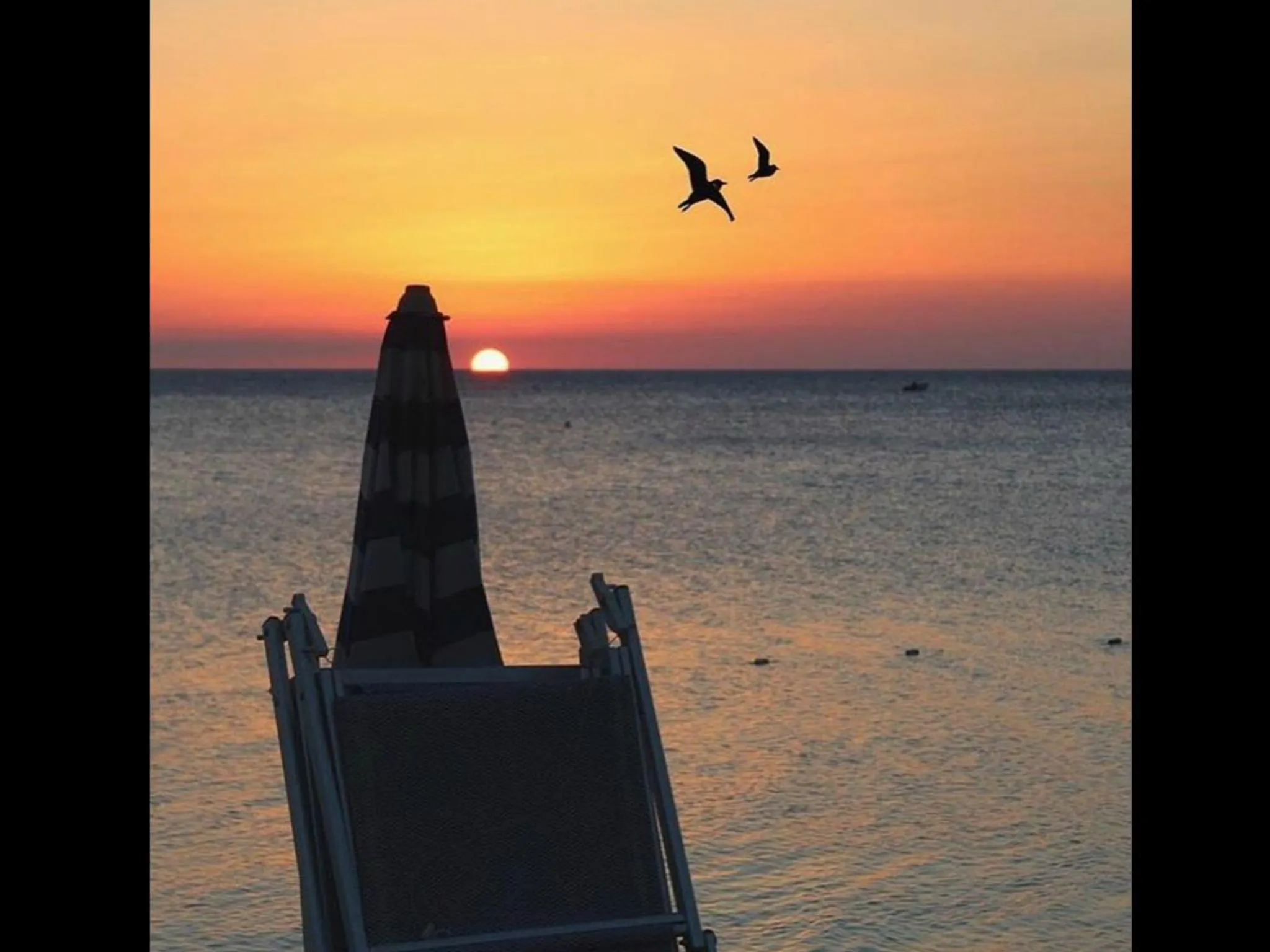 Sunrise in Hotel Gli Ulivi