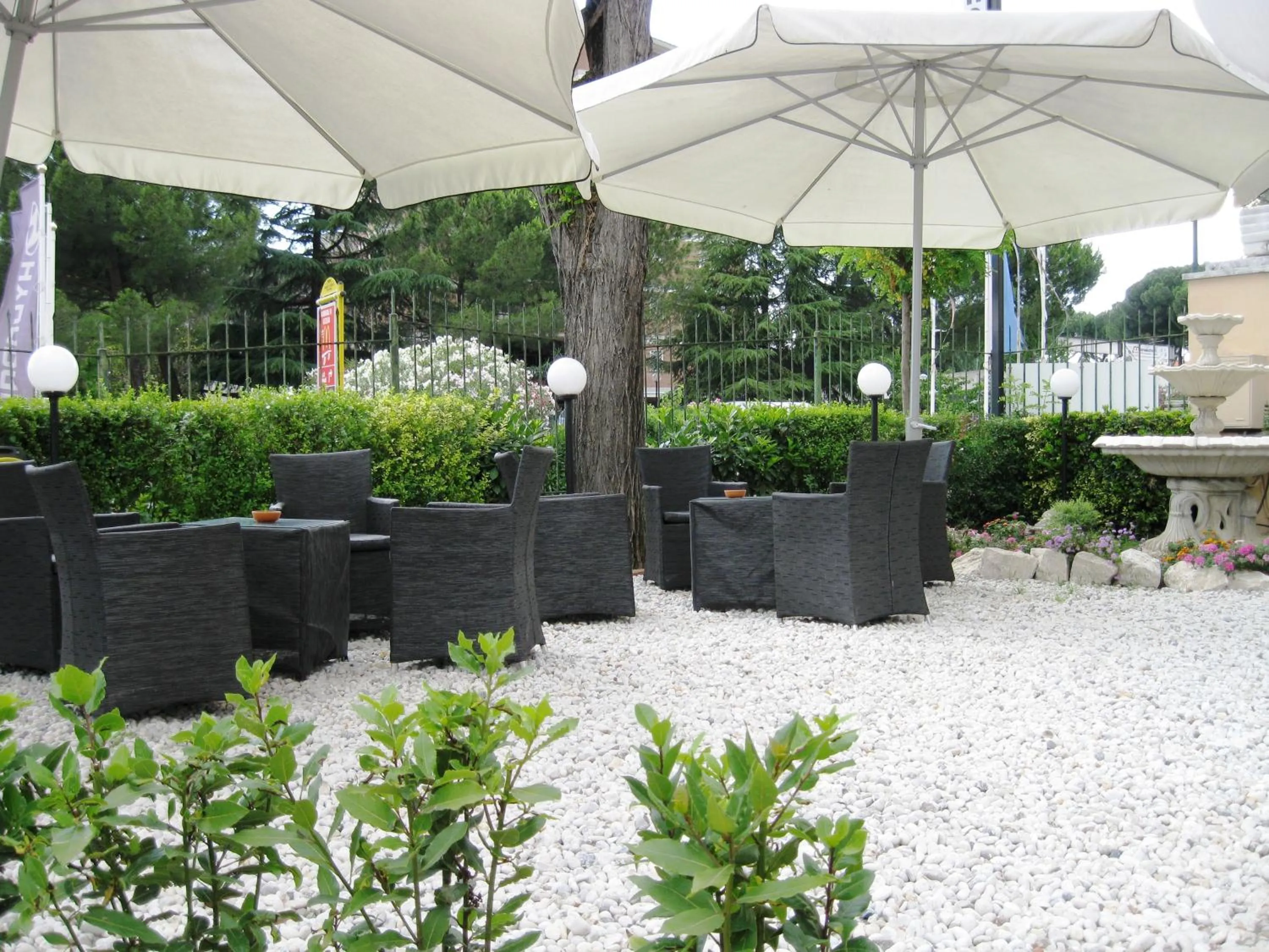 Garden in Hotel Darival Nomentana