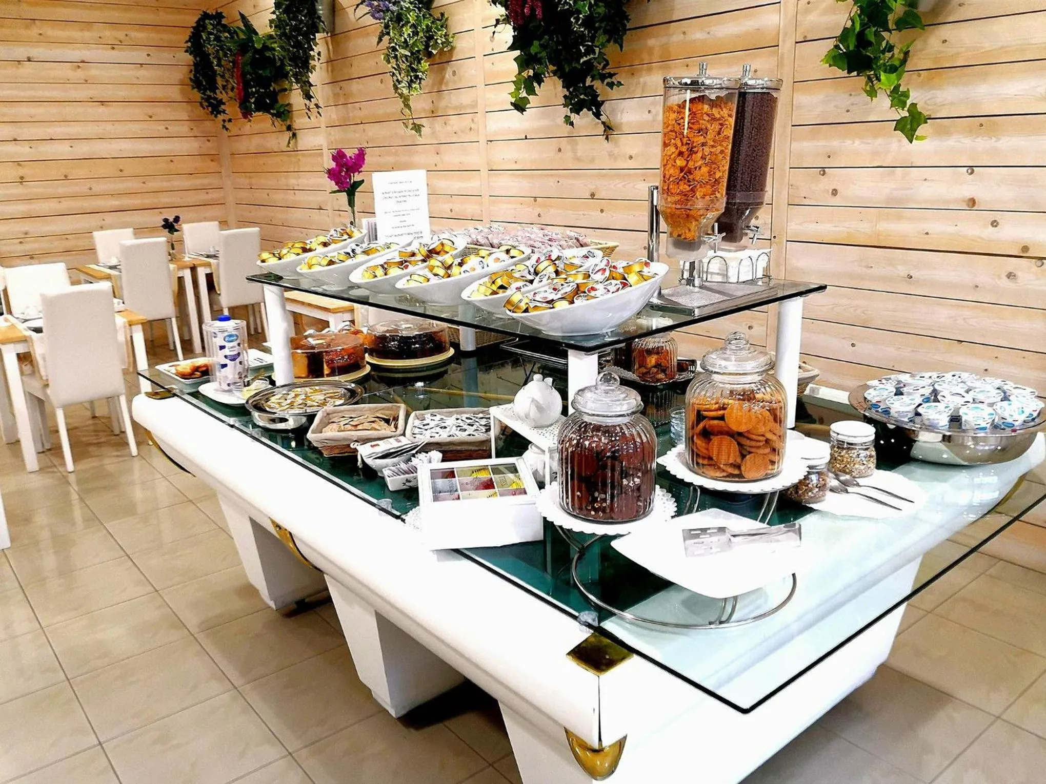 Continental breakfast in Hotel Darival Nomentana