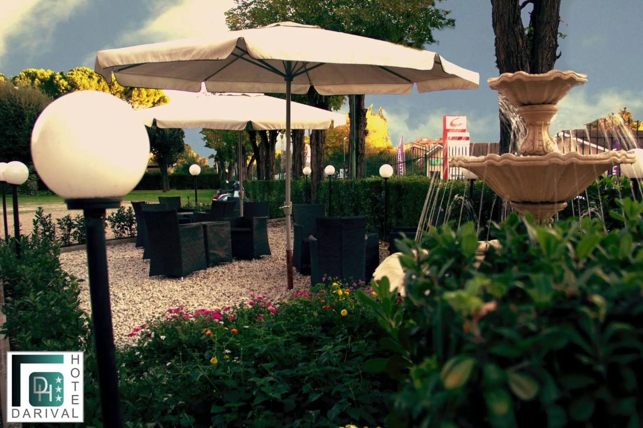 Garden in Hotel Darival Nomentana