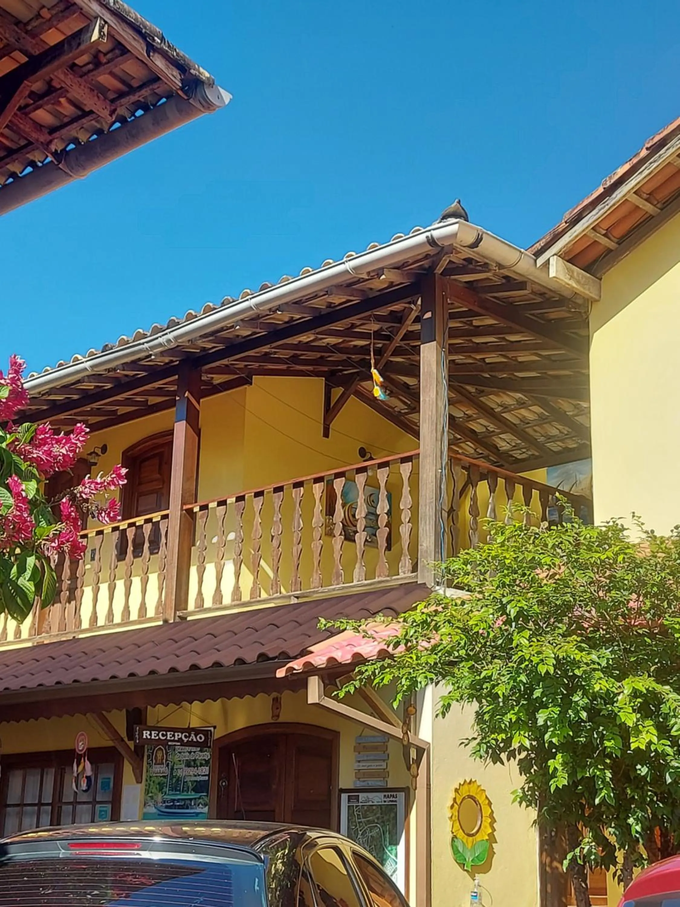 Property building in Pousada Parque Imperial no centro de Paraty