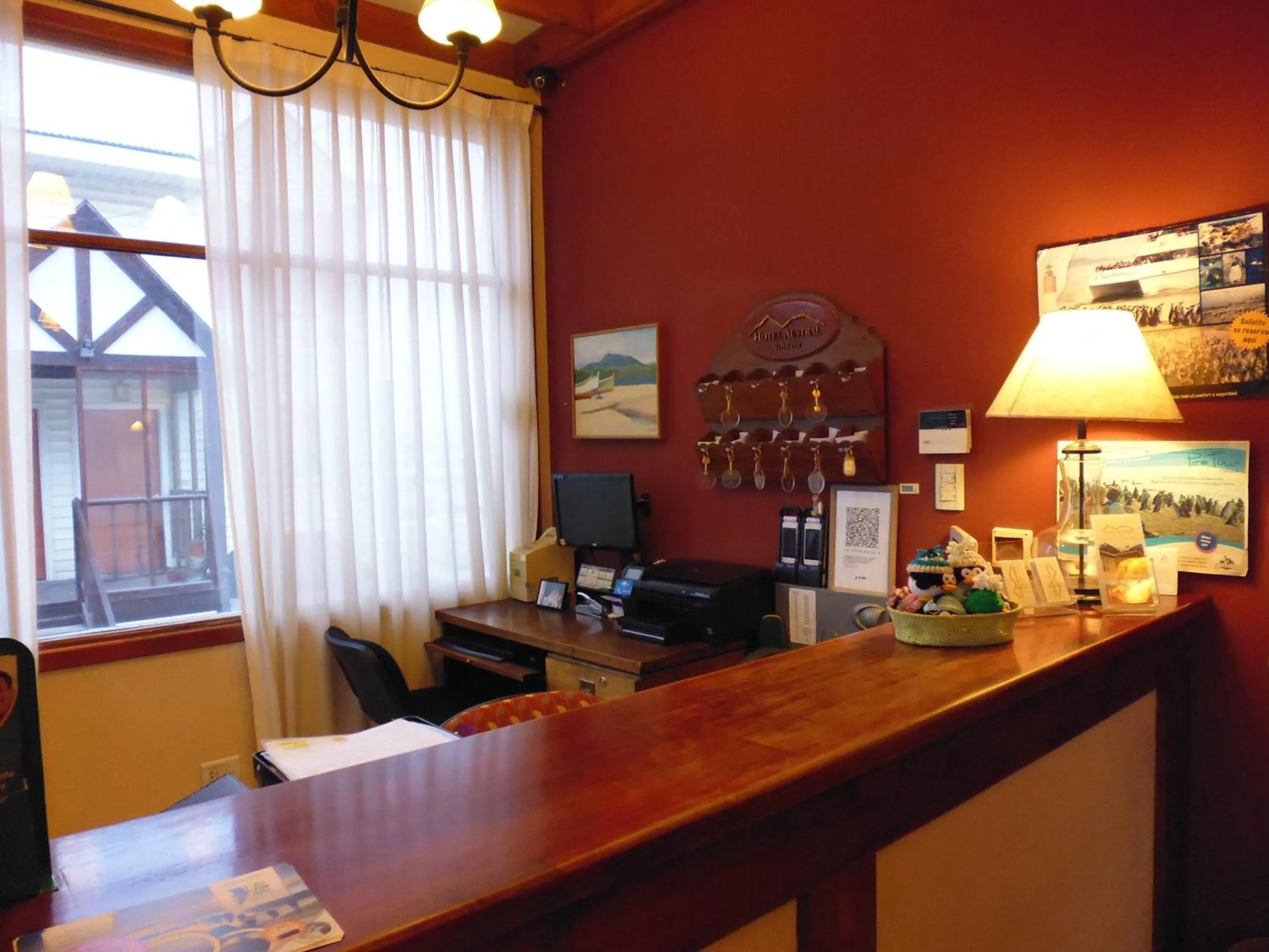 Lobby or reception in Hotel Austral Ushuaia