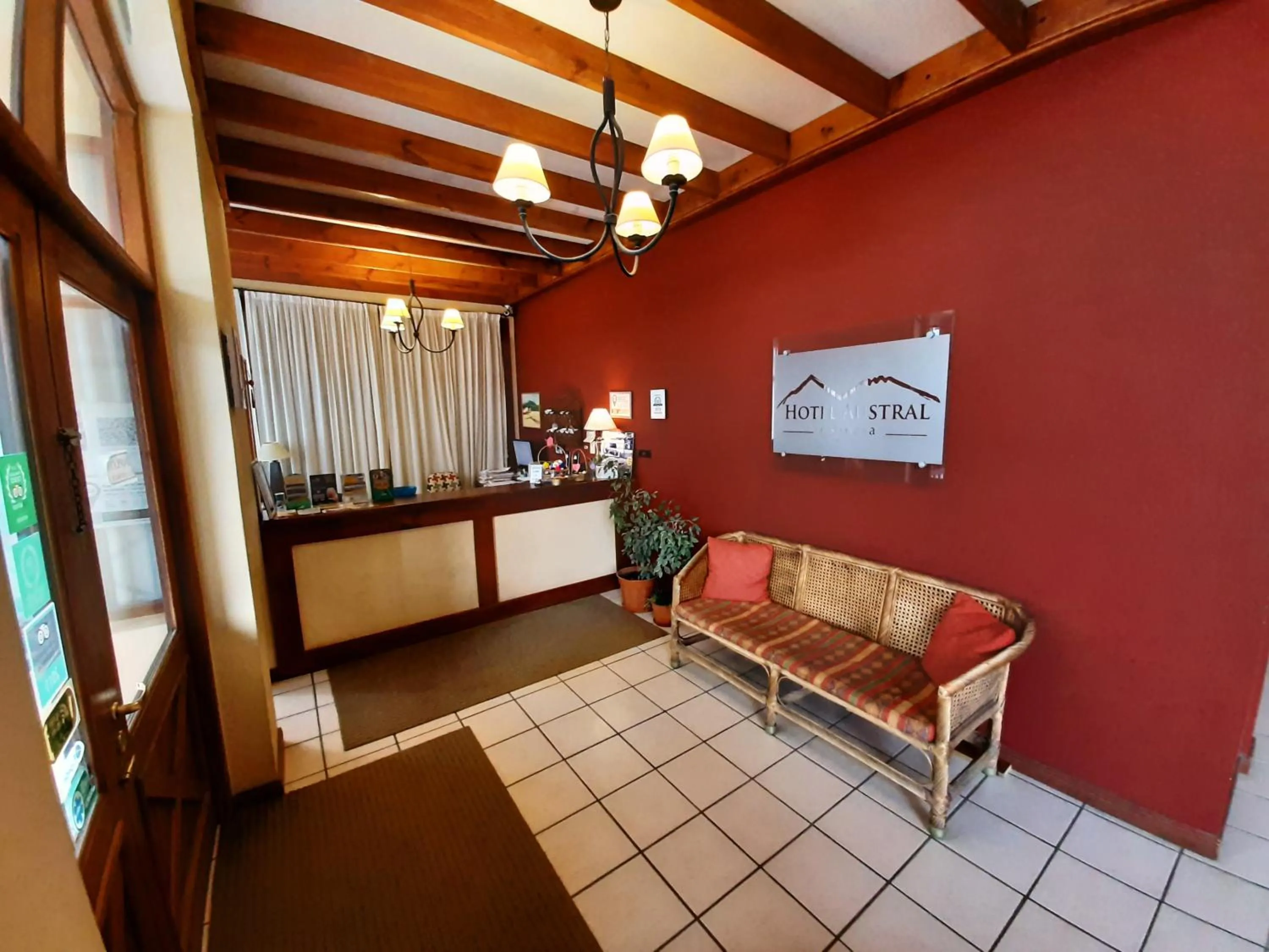 Lobby or reception in Hotel Austral Ushuaia