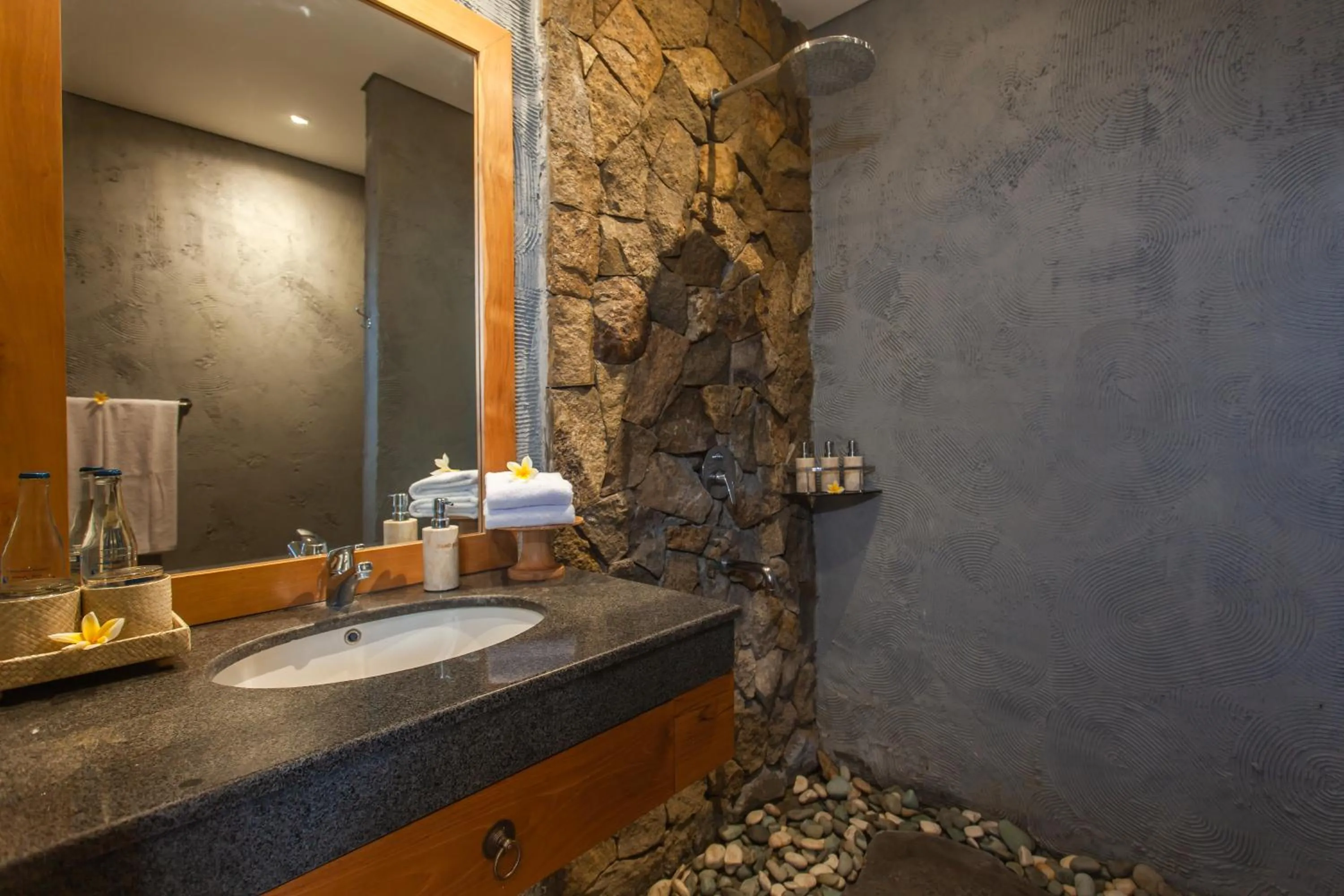 Bathroom in Ning Villa Ubud by GenuineHost