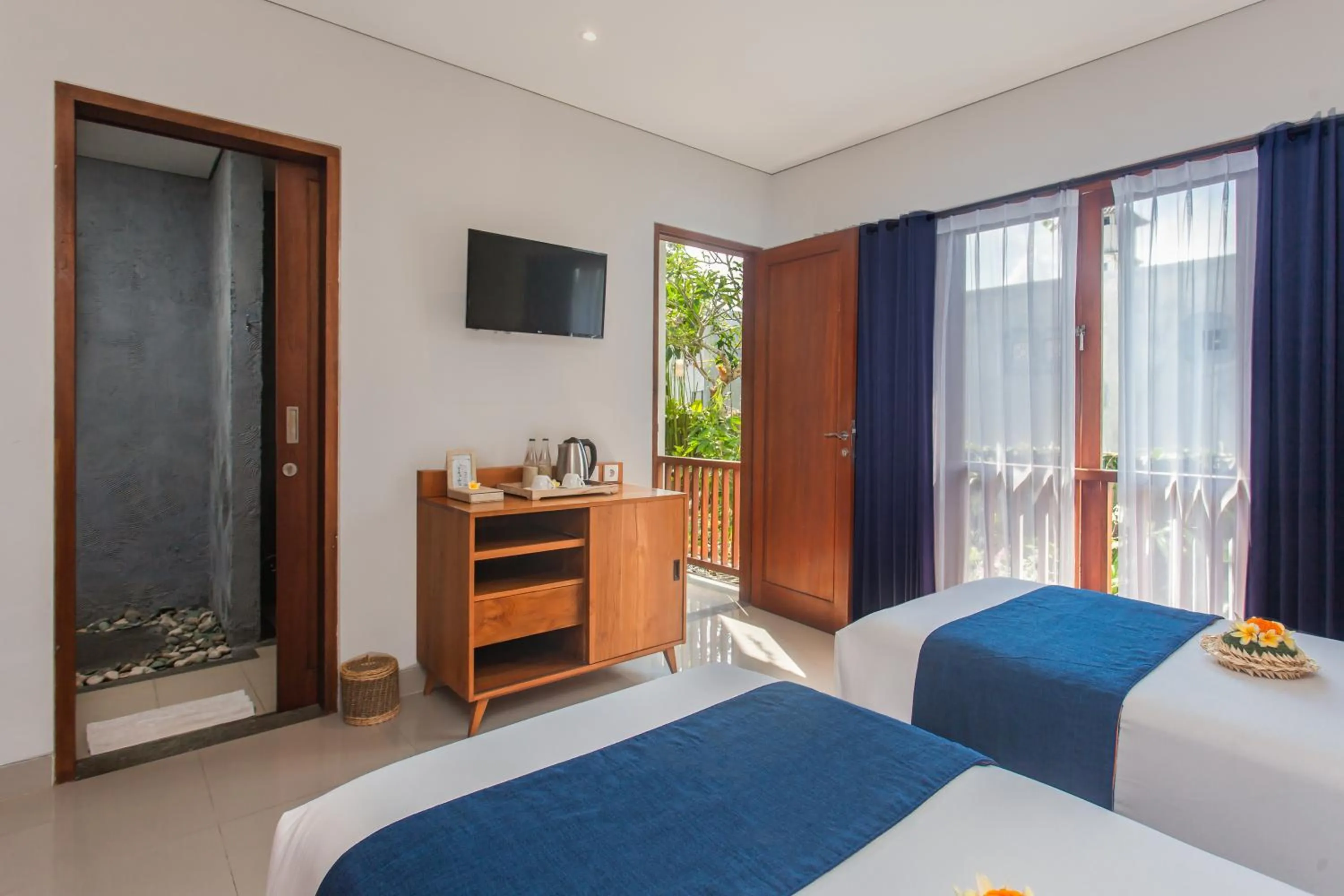 Bedroom, Bed in Ning Villa Ubud by GenuineHost