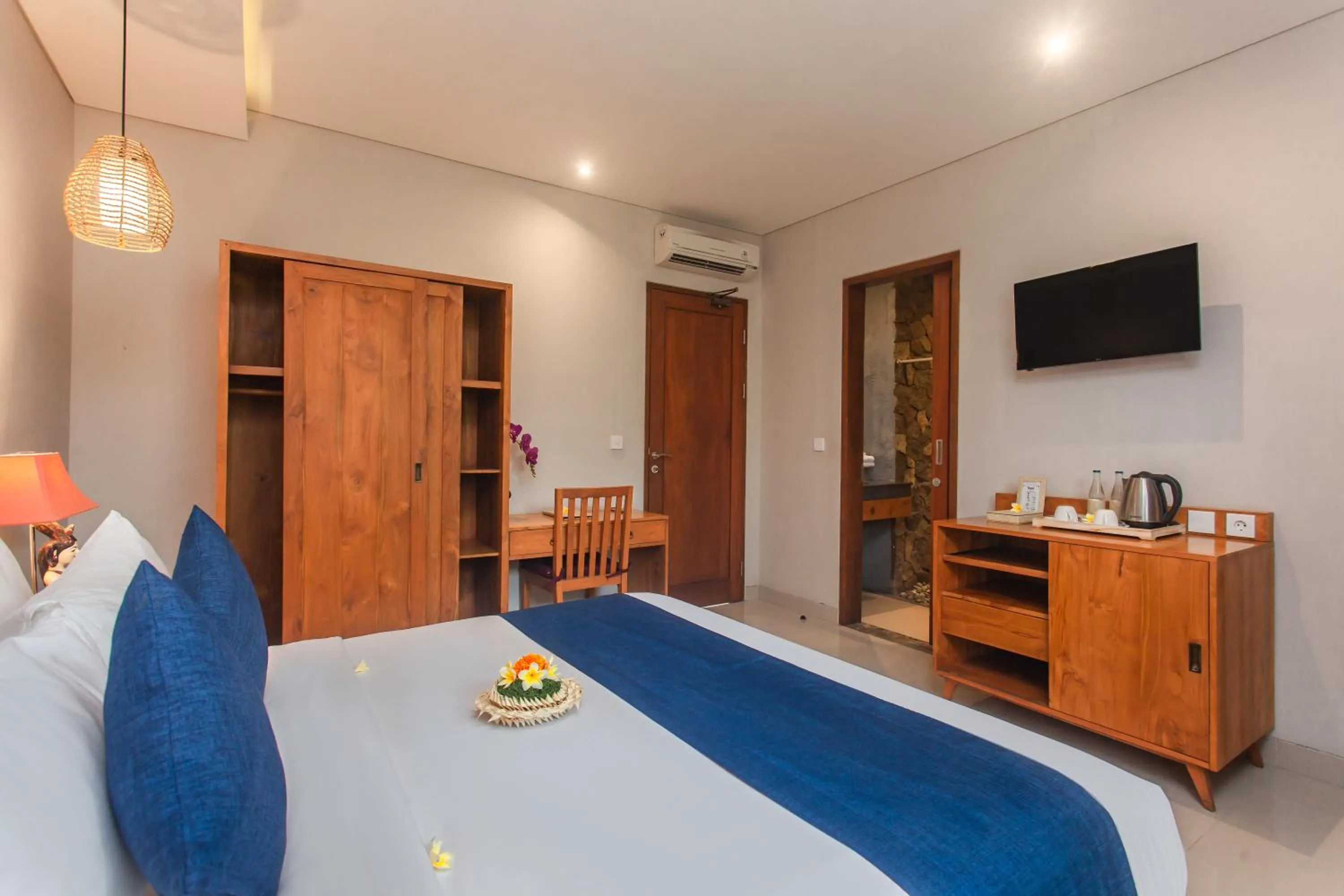 Bedroom, Bed in Ning Villa Ubud by GenuineHost