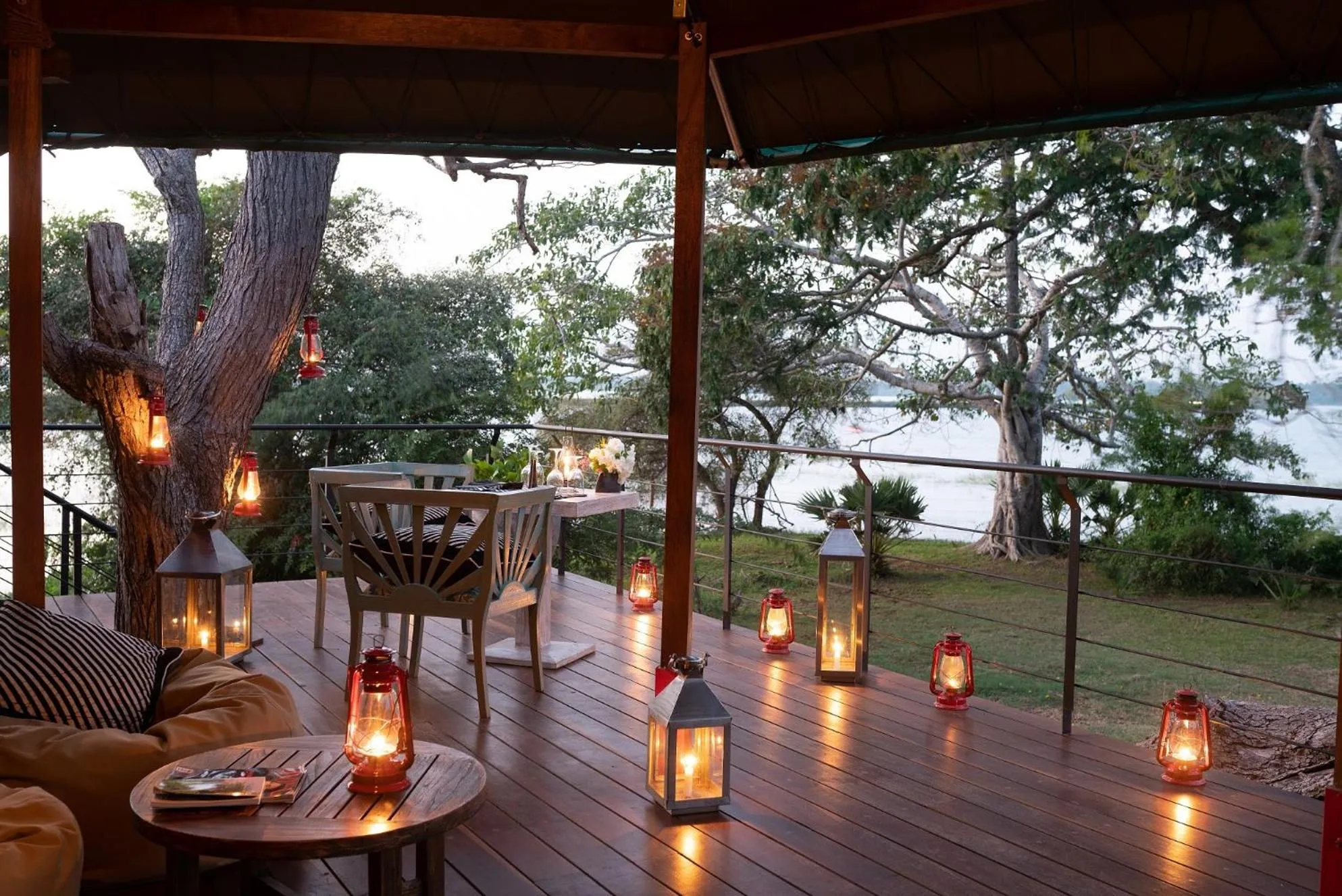 Balcony/Terrace in Flameback Eco Lodge