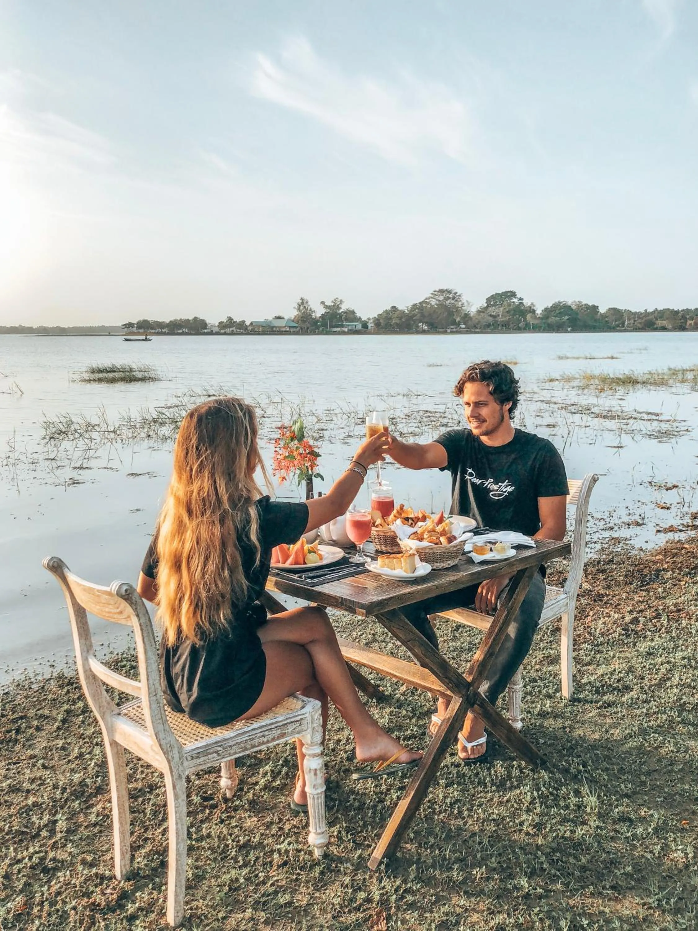 Lake view in Flameback Eco Lodge