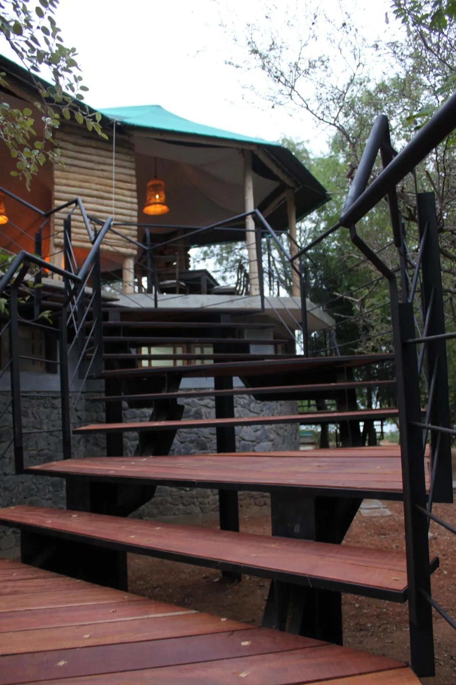Restaurant/places to eat in Flameback Eco Lodge