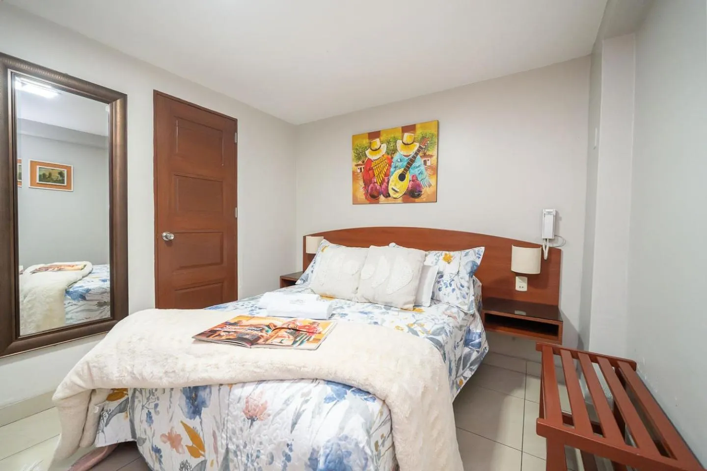 Bed in Imperial Inn Hospedaje Turistico