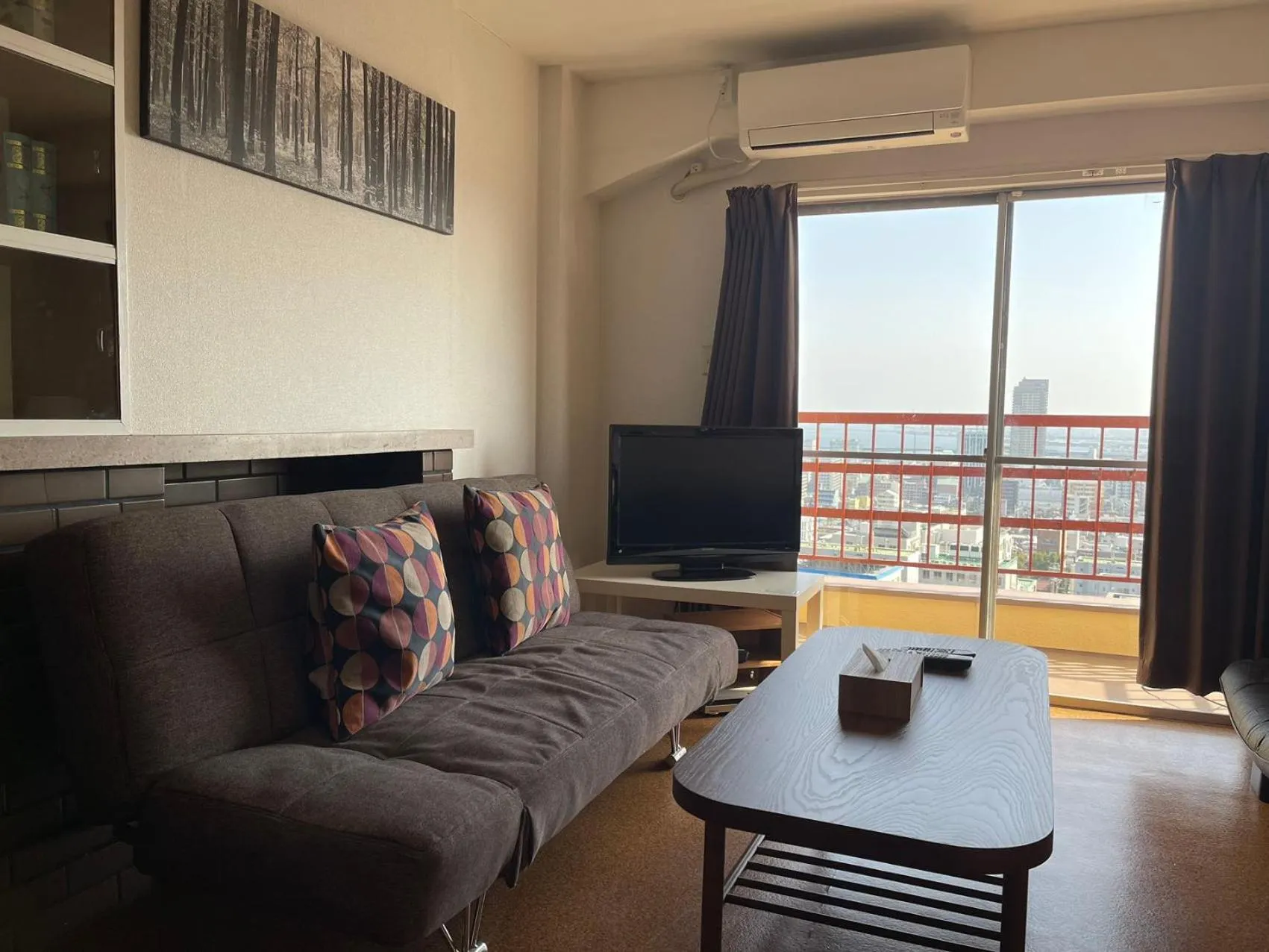 TV and multimedia in Sea View Court Kobe