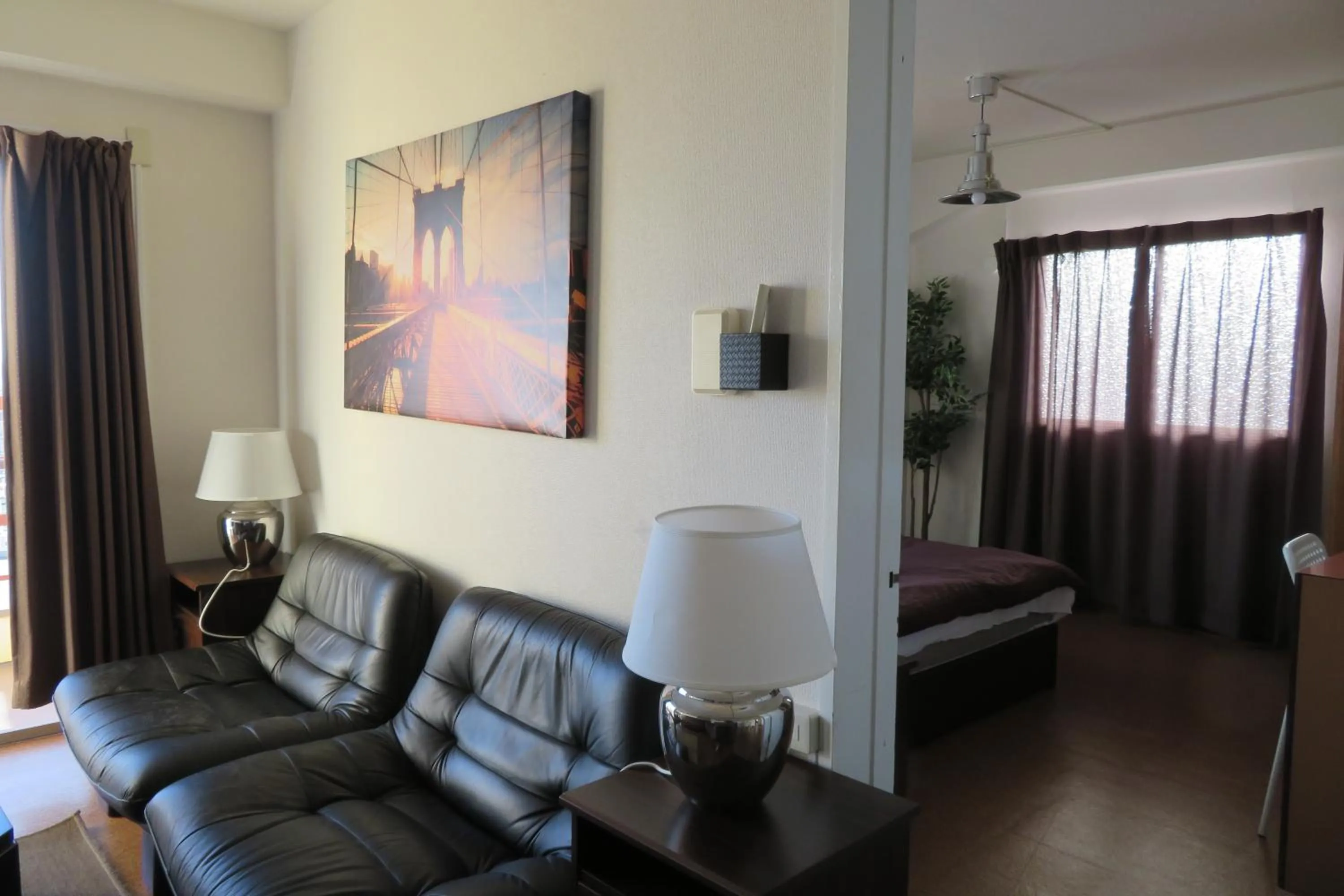 Living room in Sea View Court Kobe