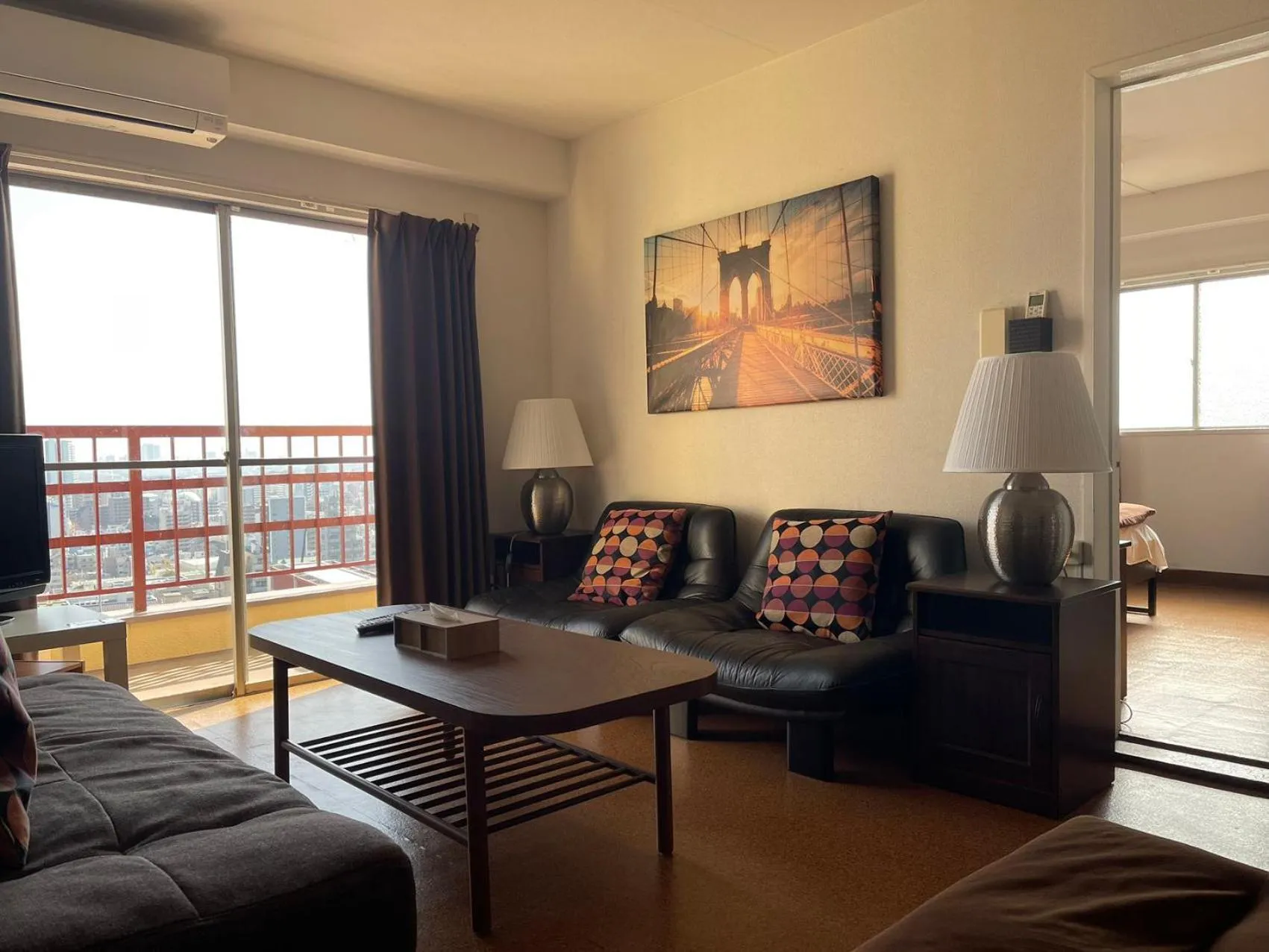 TV and multimedia in Sea View Court Kobe