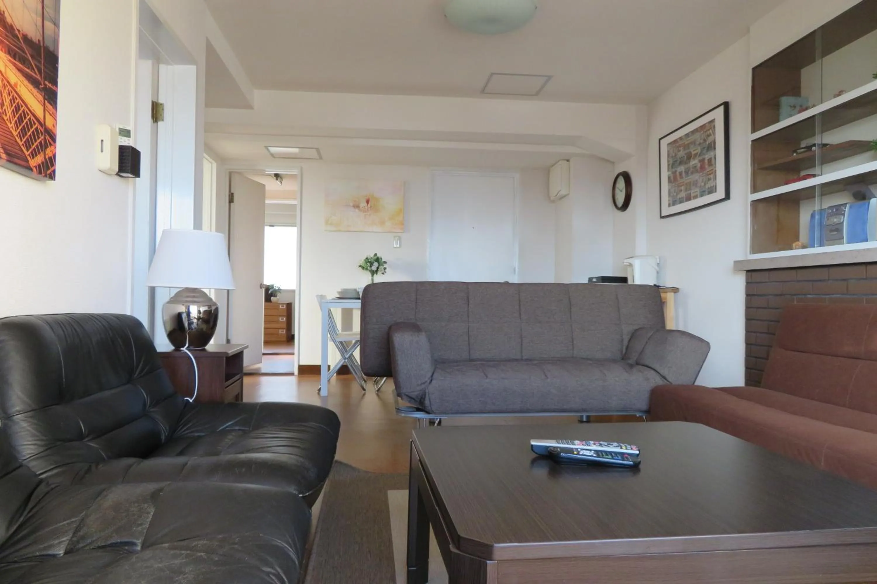 Living room in Sea View Court Kobe