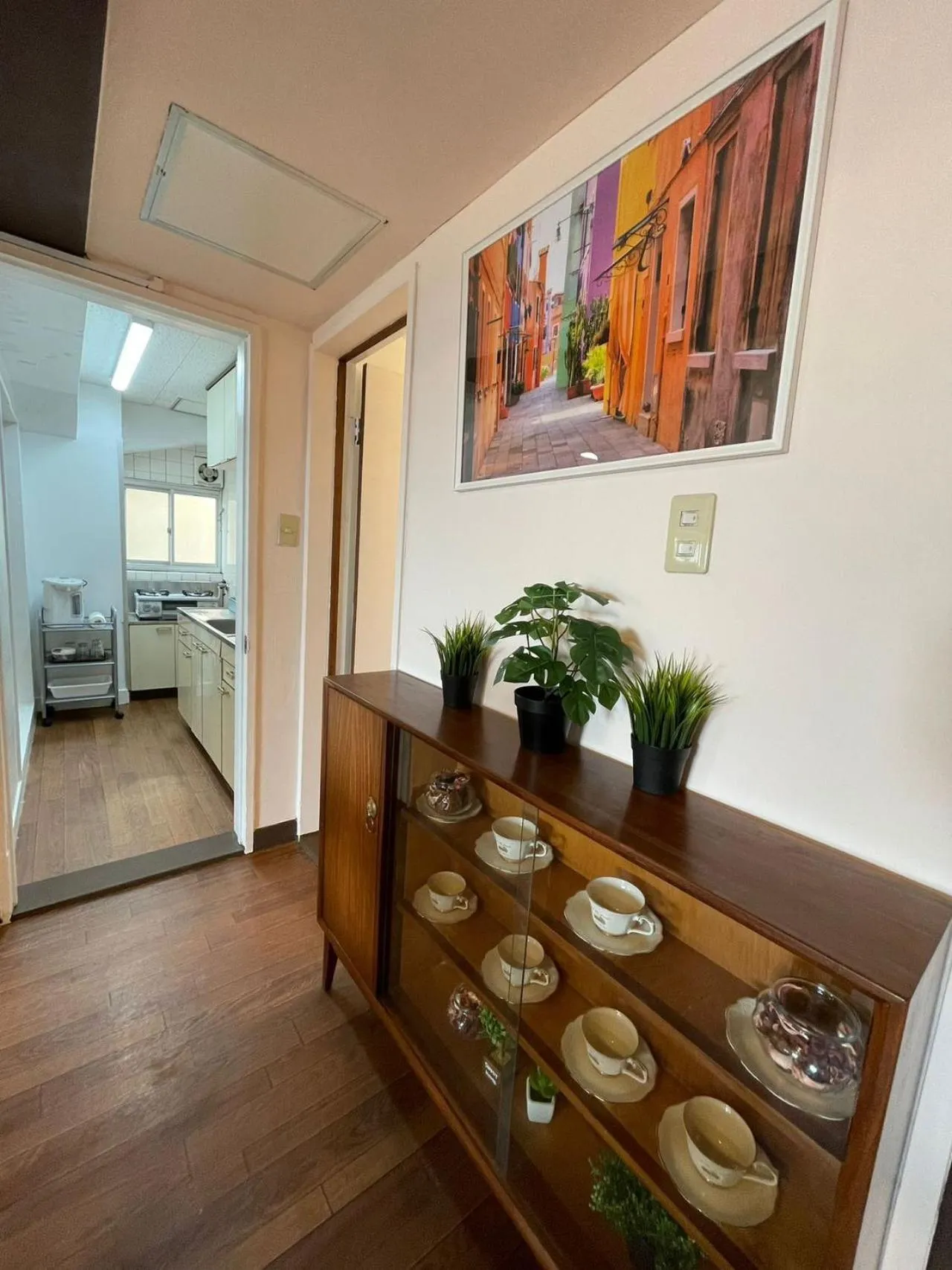 Kitchen or kitchenette in Sea View Court Kobe