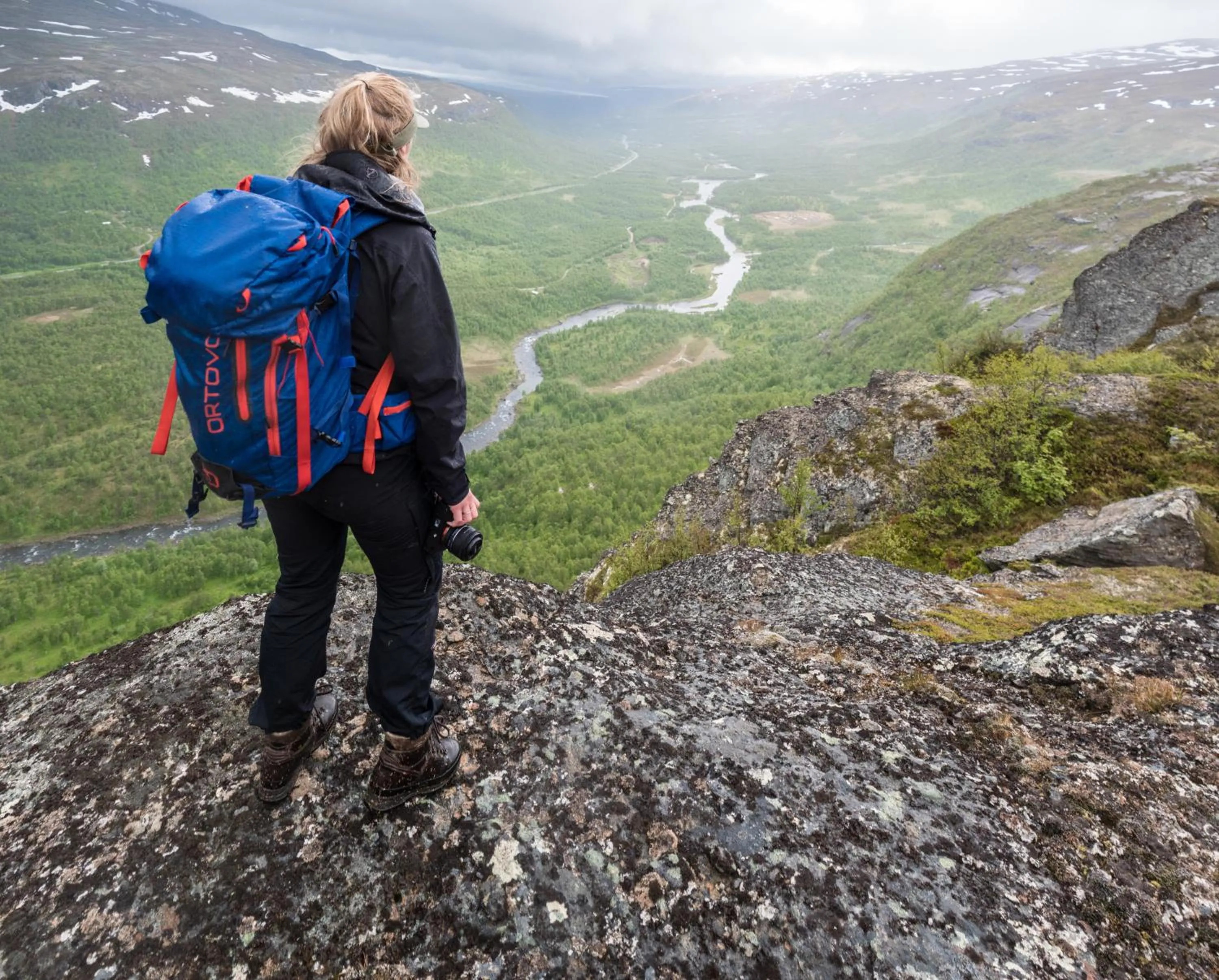 Natural landscape in STF Hemavans Fjällcenter