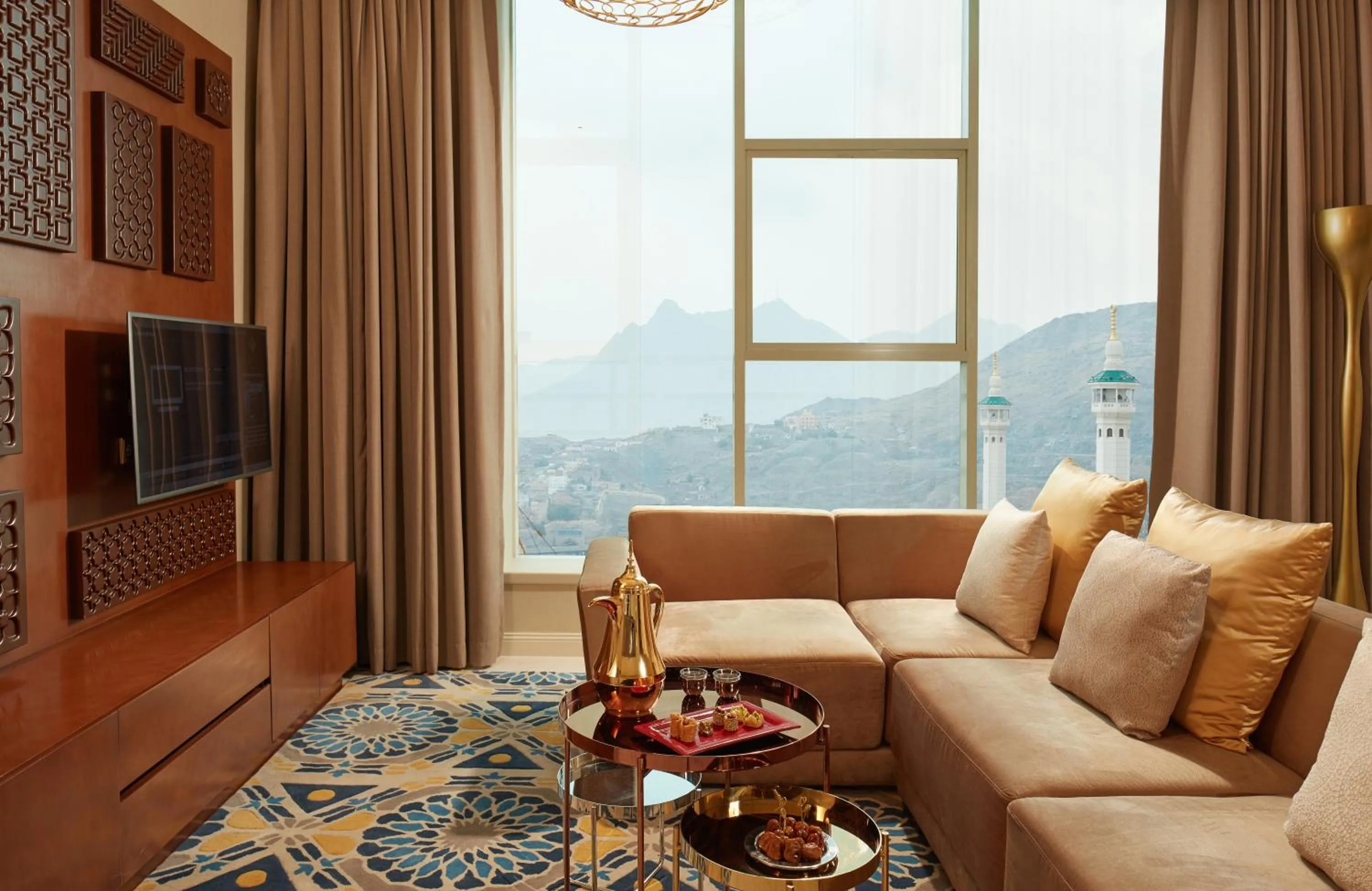 Seating area in Tilal Jabal Al Kabah