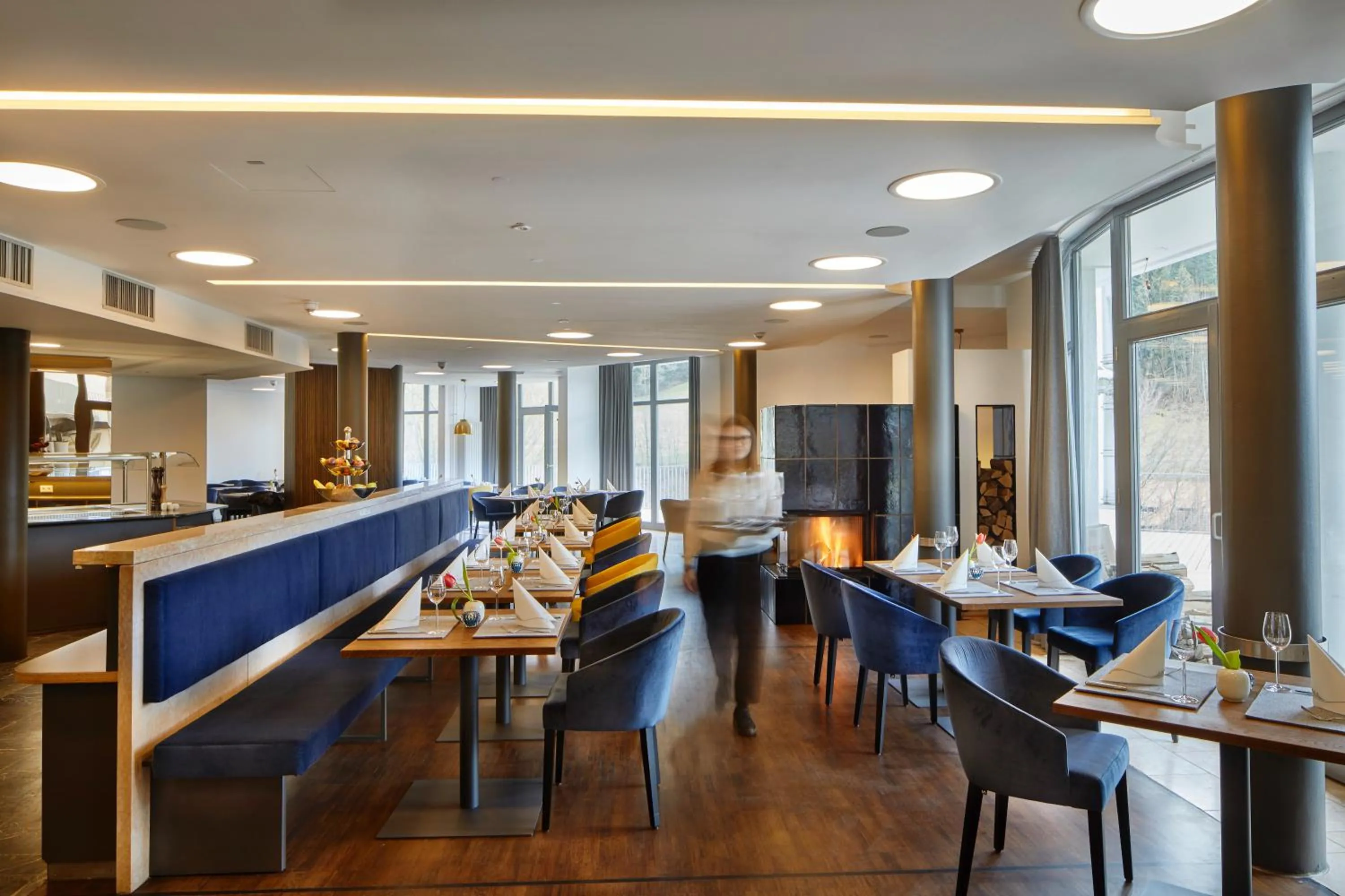 Restaurant/places to eat in ElzLand Hotel Pfauen WELLNESS & SPA