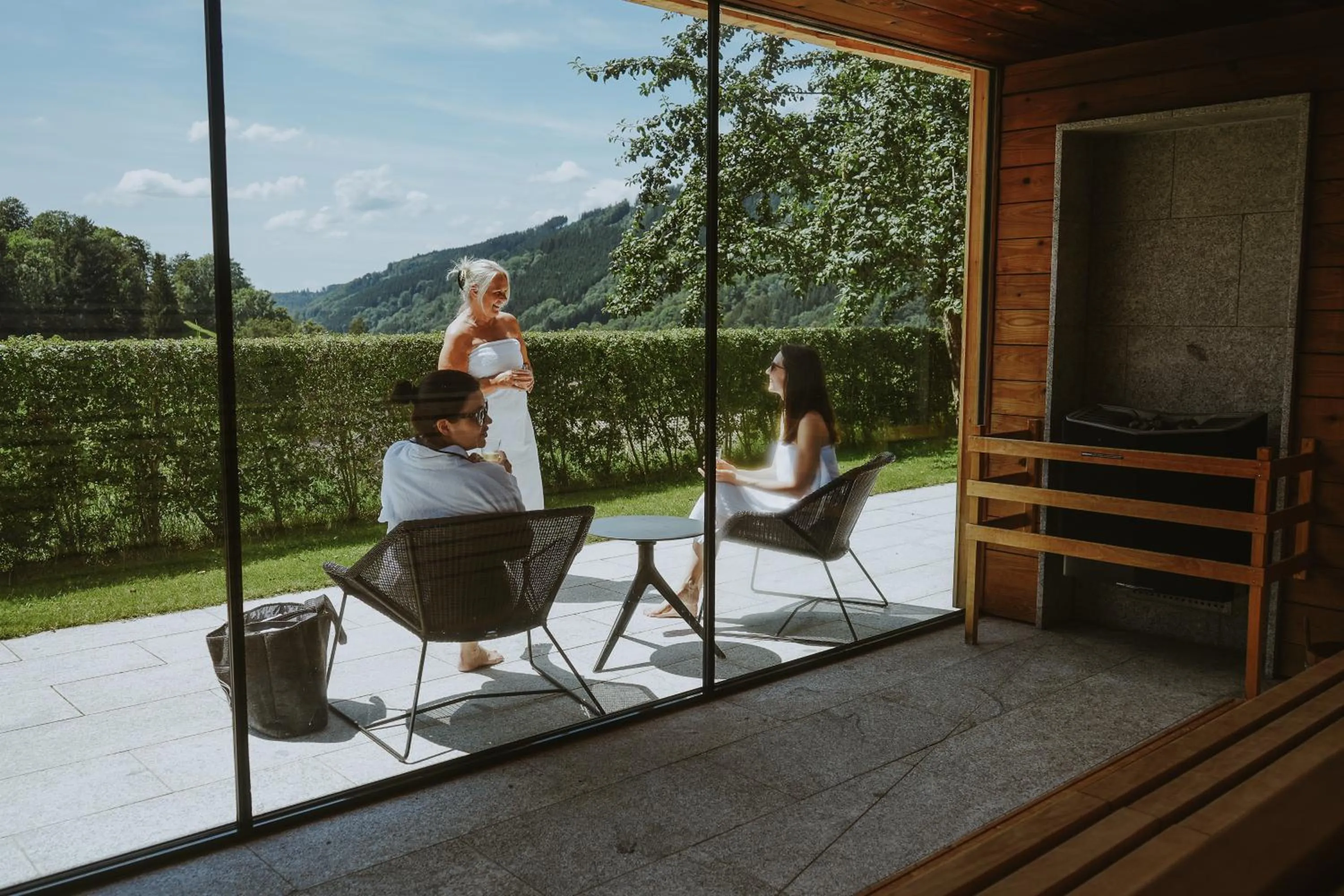 Sauna in ElzLand Hotel Pfauen WELLNESS & SPA