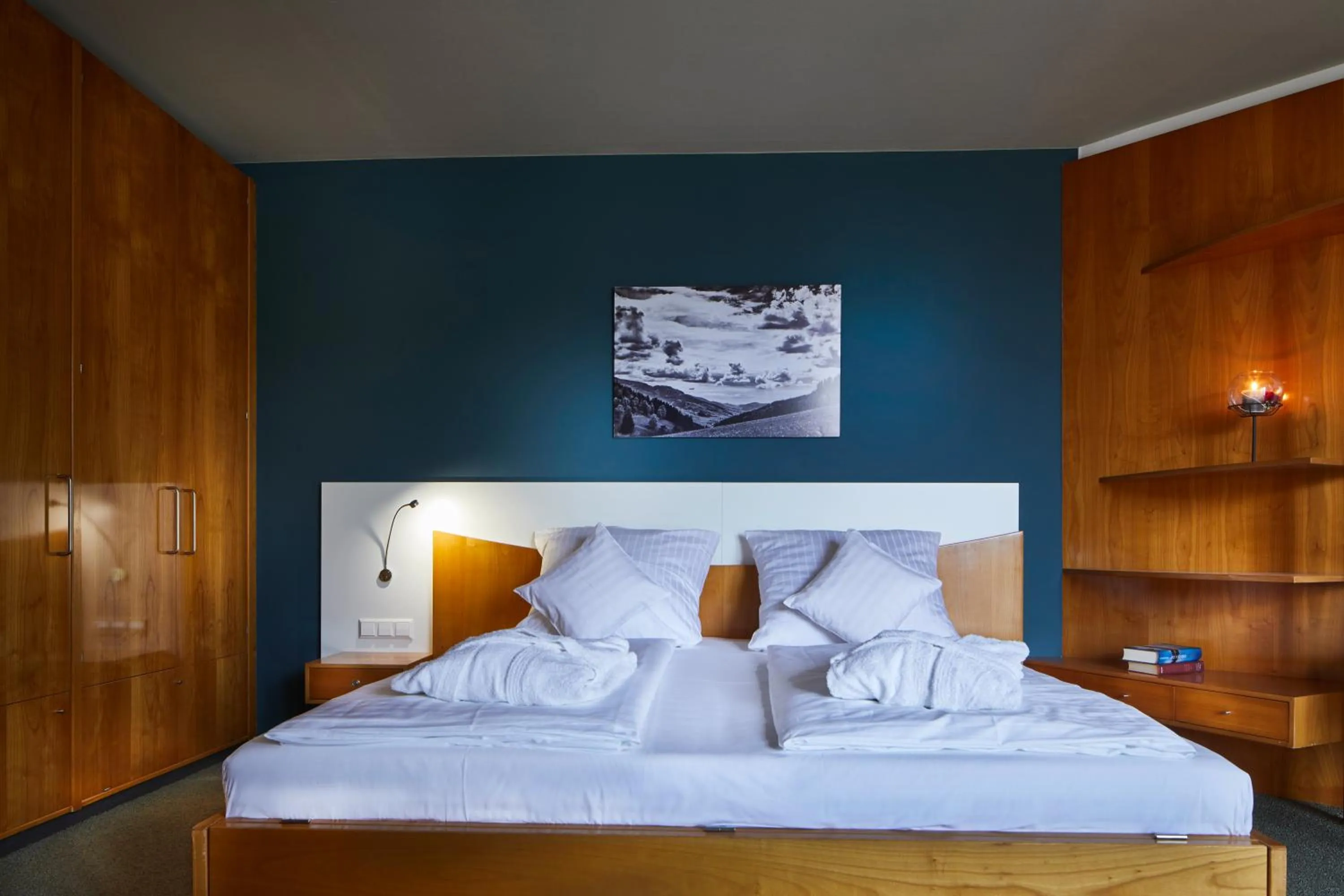 Bed in ElzLand Hotel Pfauen WELLNESS & SPA