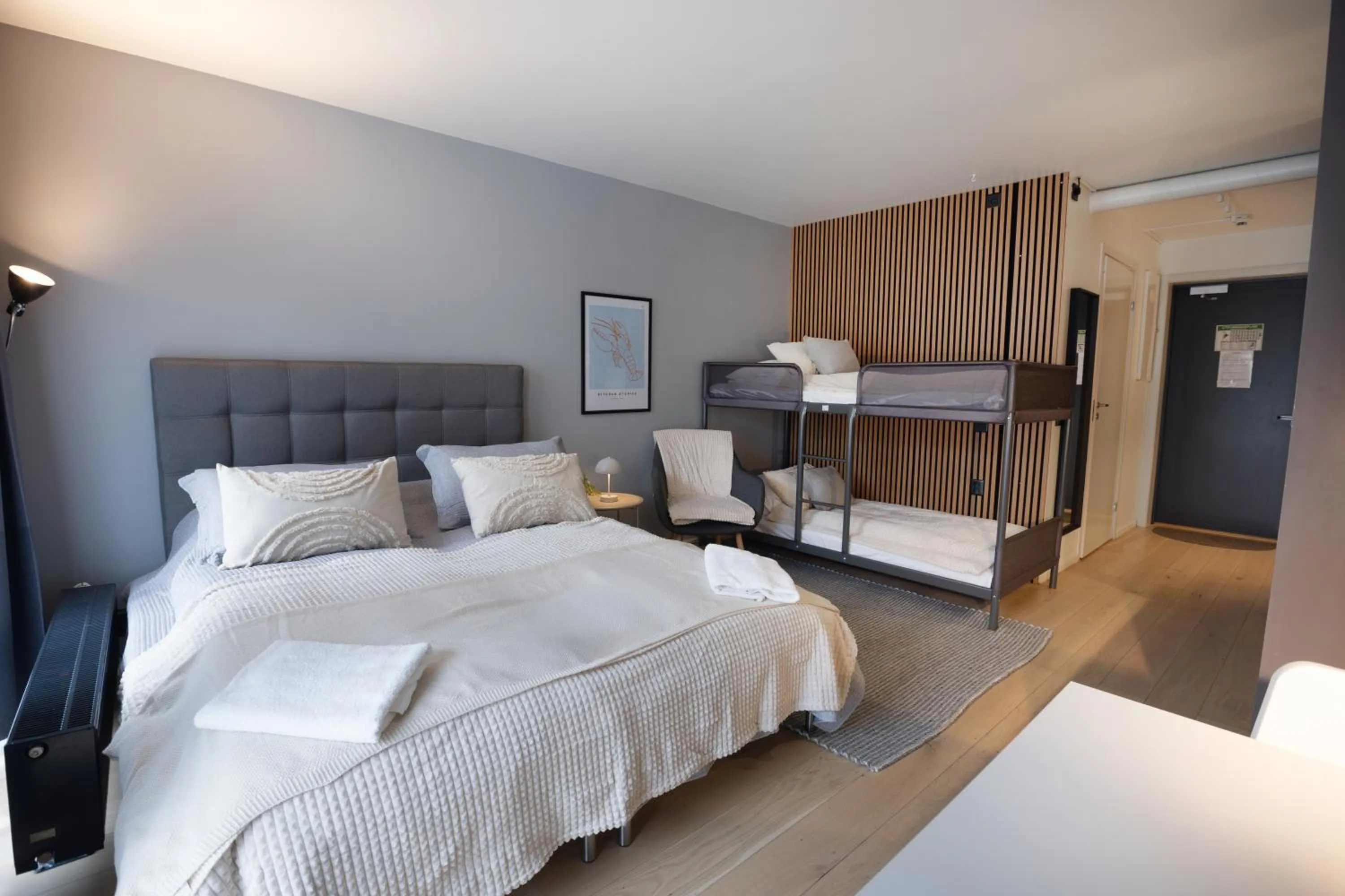 Photo of the whole room, Bed in HOOM Home & Hotel Järfälla