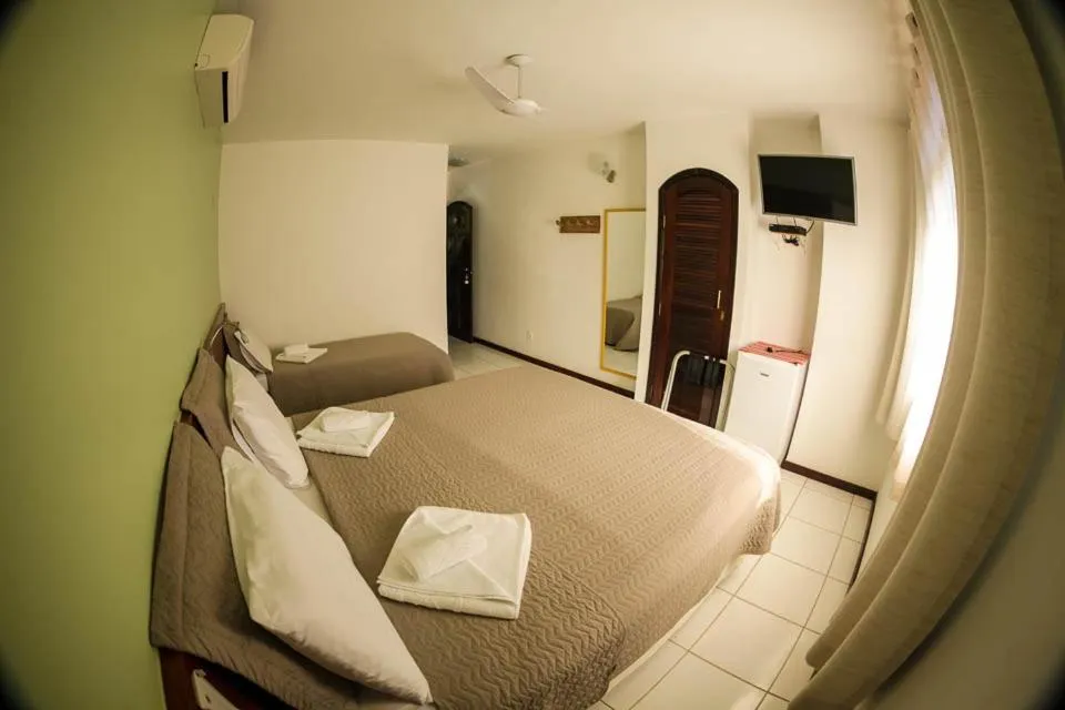 Bed in Pousada Recreio Da Praia