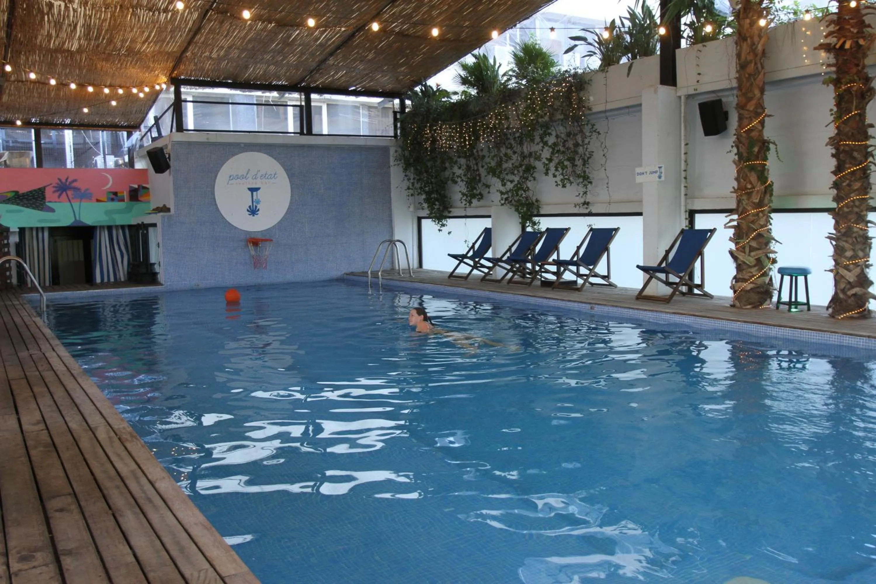 Swimming pool in Hamra Urban Gardens