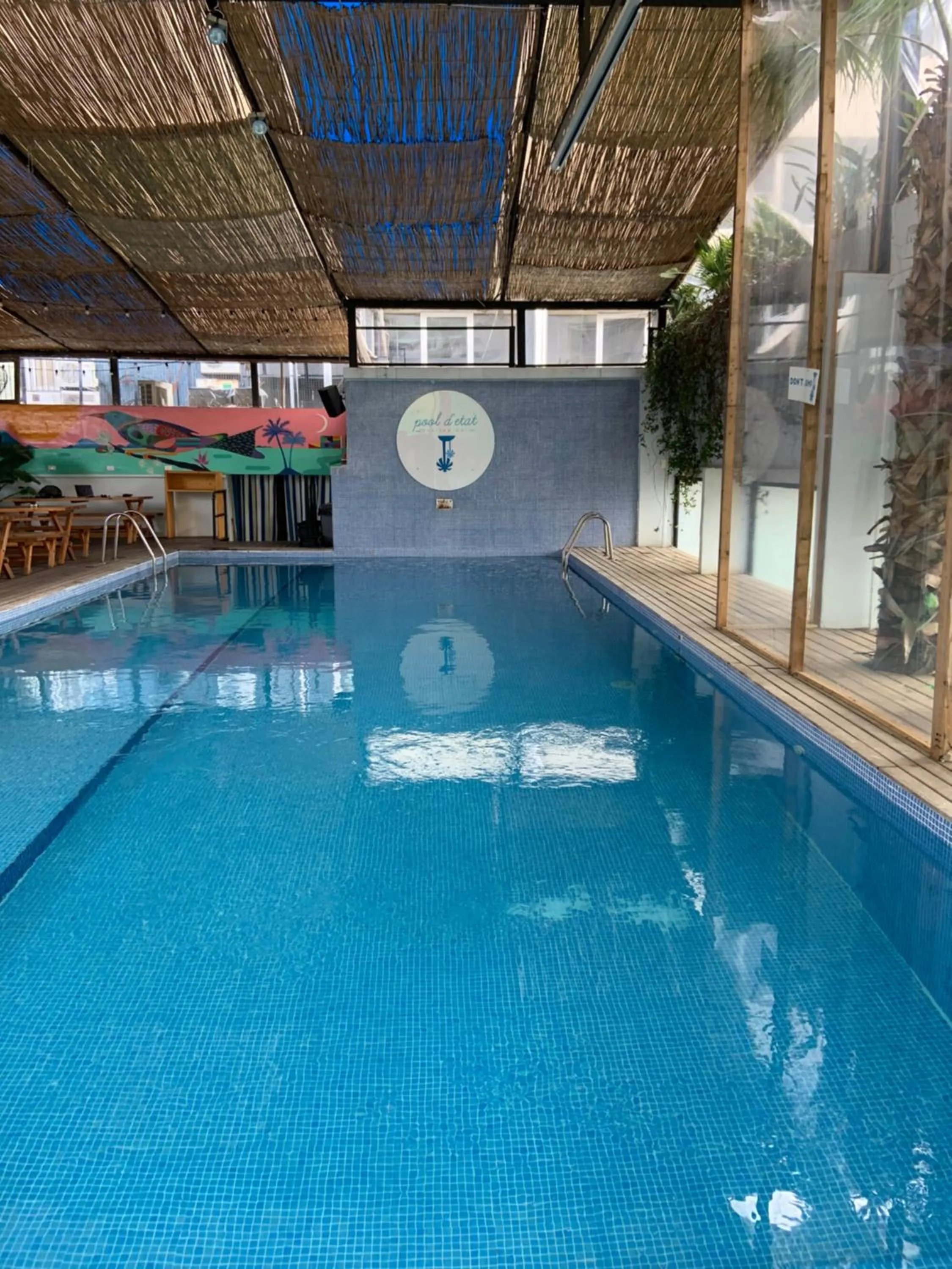 Swimming pool in Hamra Urban Gardens