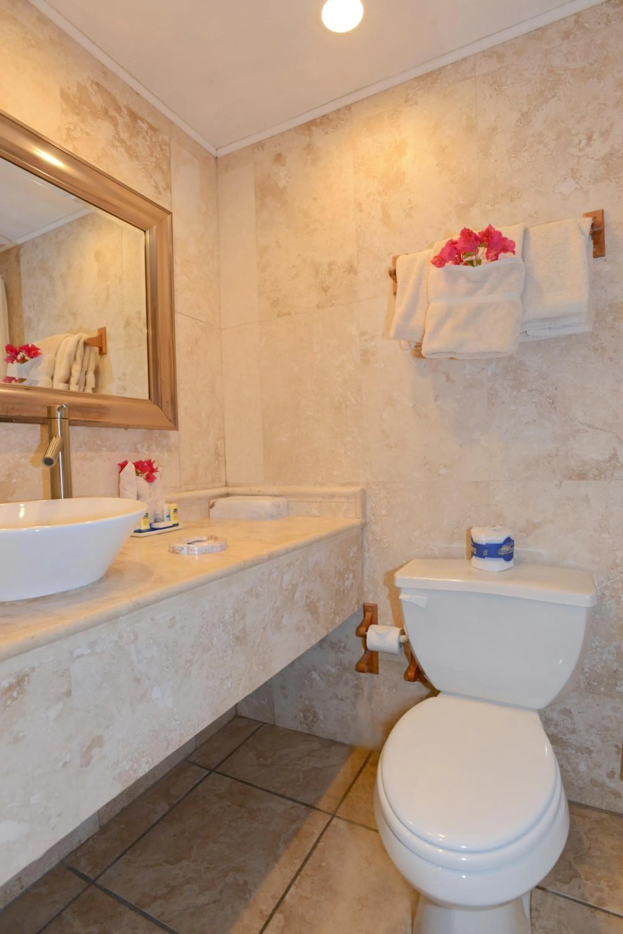 Bathroom in Lindbergh Bay Hotel