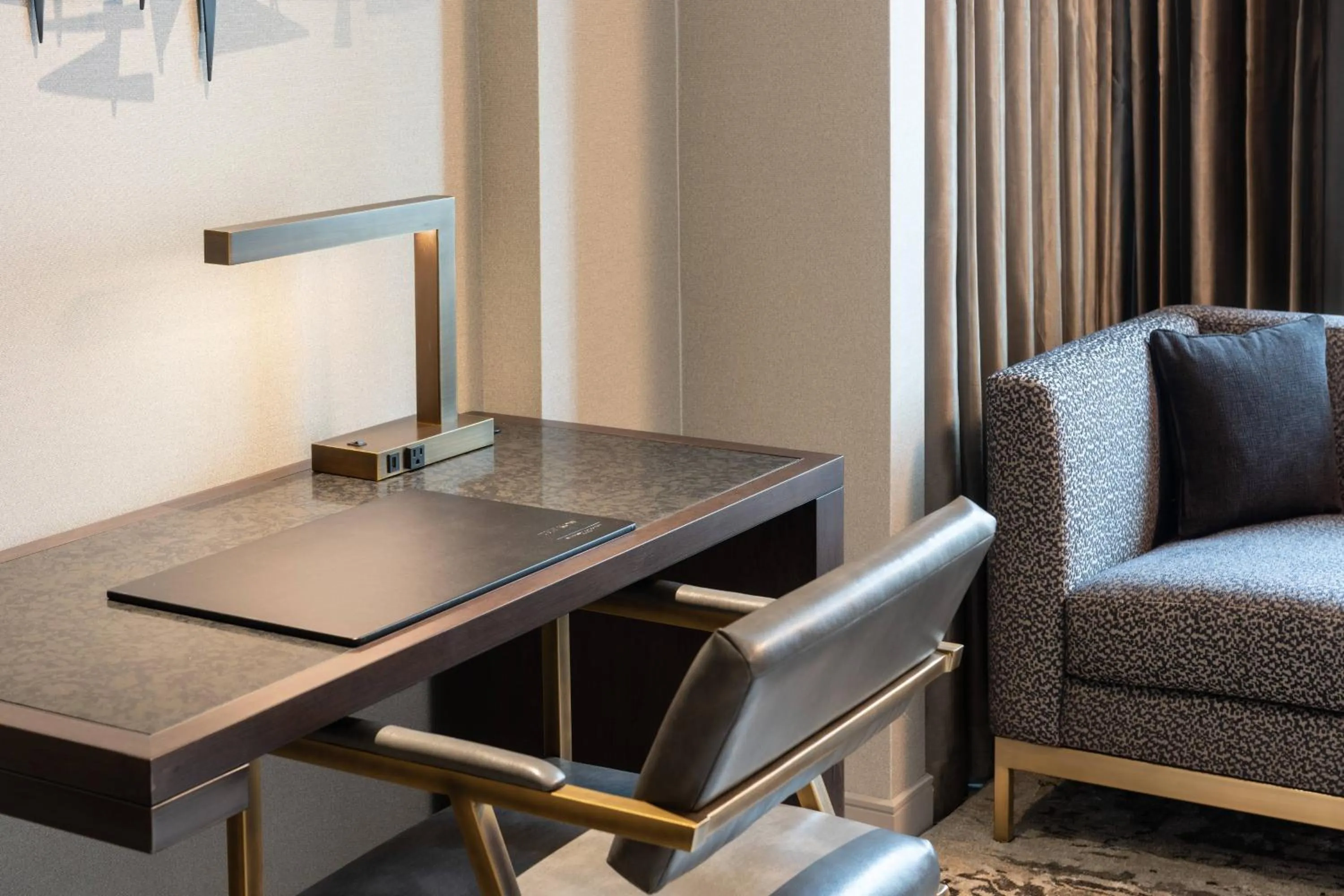 Photo of the whole room in The Row Hotel at Assembly Row, Autograph Collection