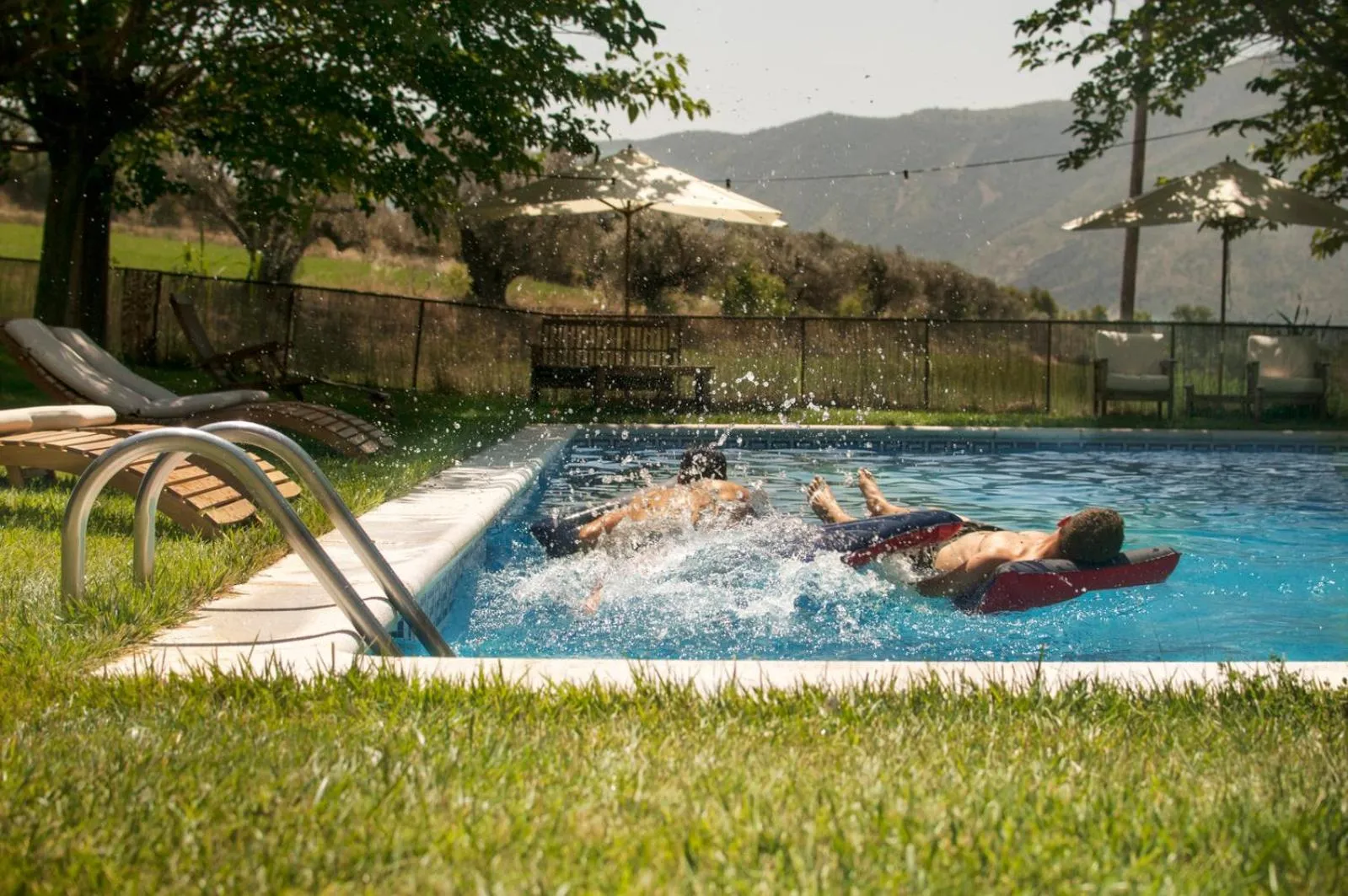 Swimming pool in Casa Boumort