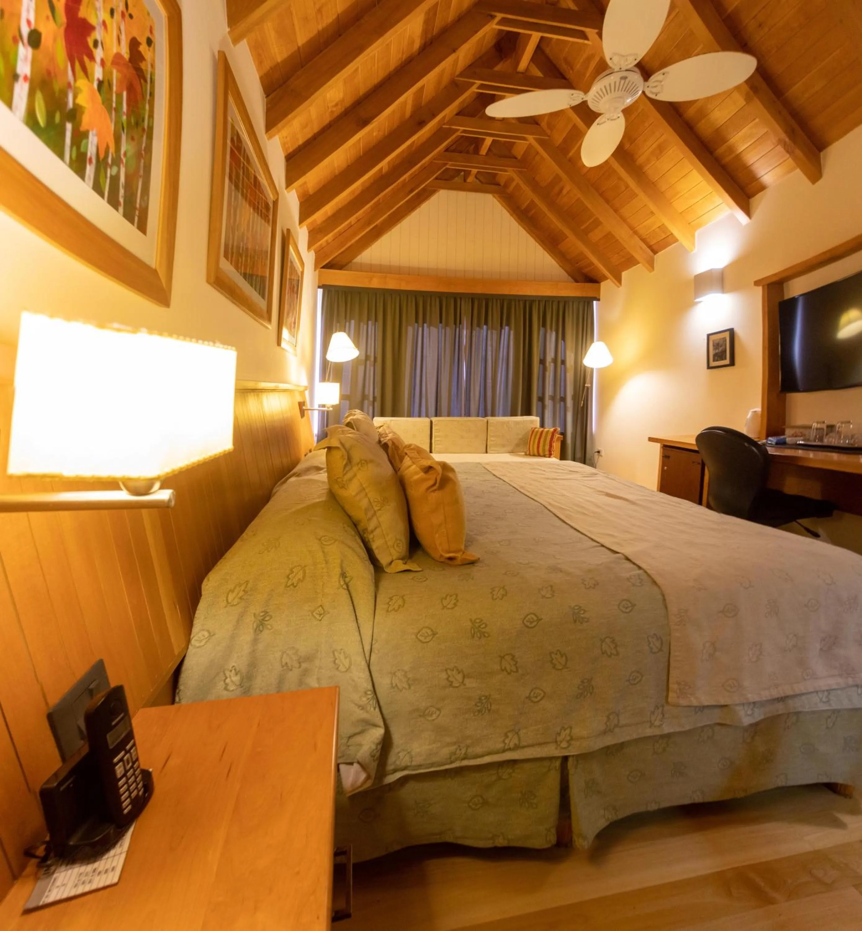 Bedroom, Bed in Hotel y Cabañas Le Village