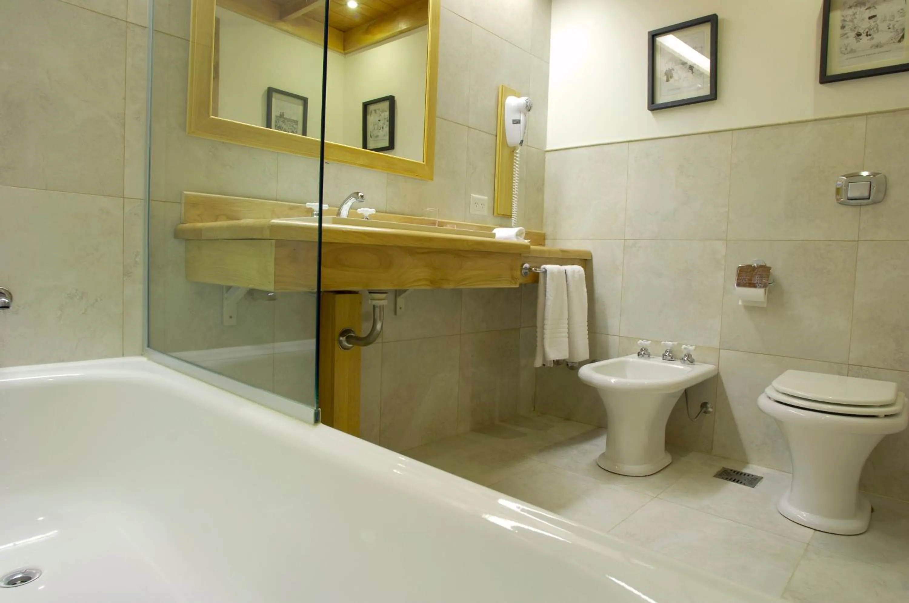 Bathroom in Hotel y Cabañas Le Village