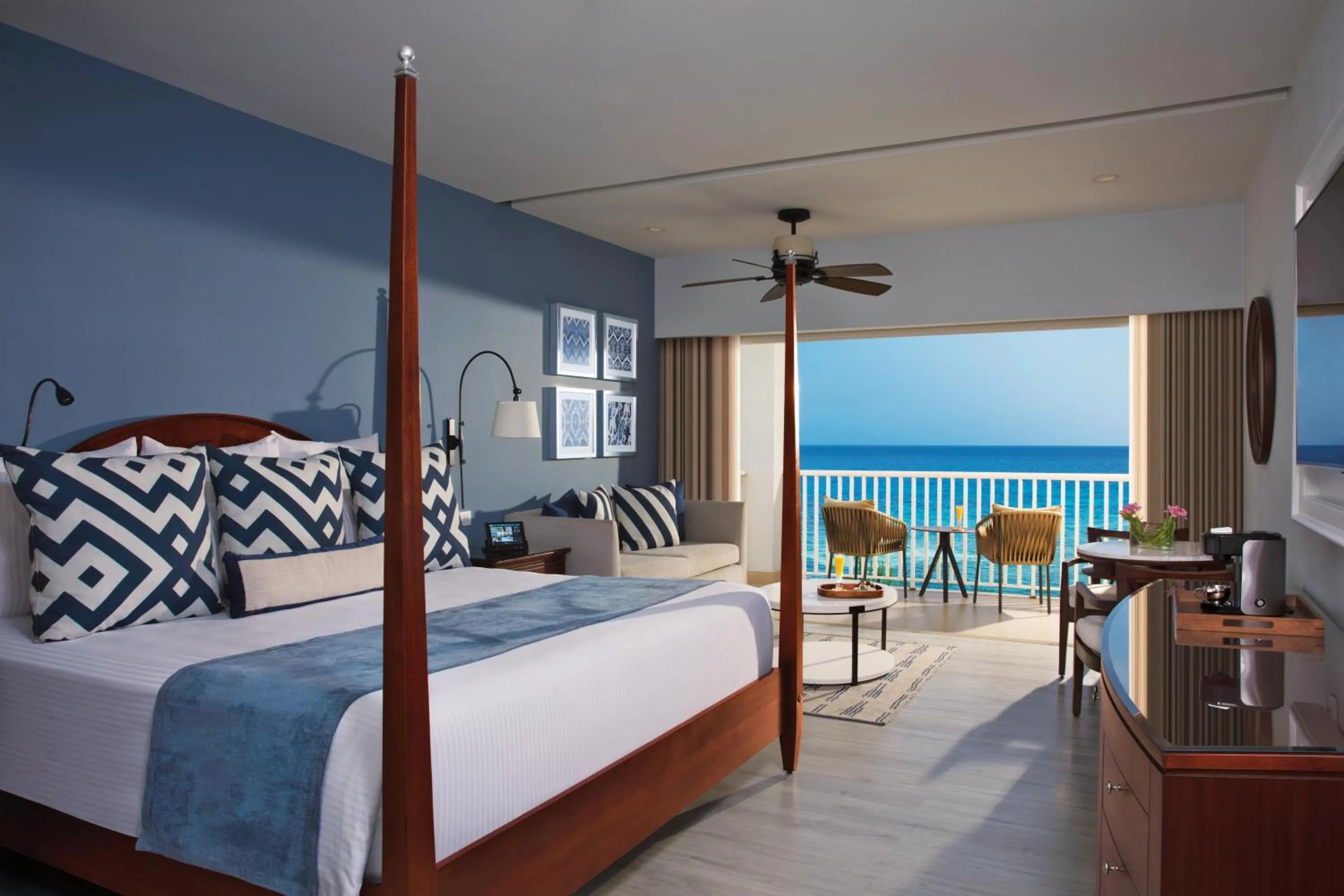 Bedroom, Bed in Secrets St James Adults Only - All Inclusive