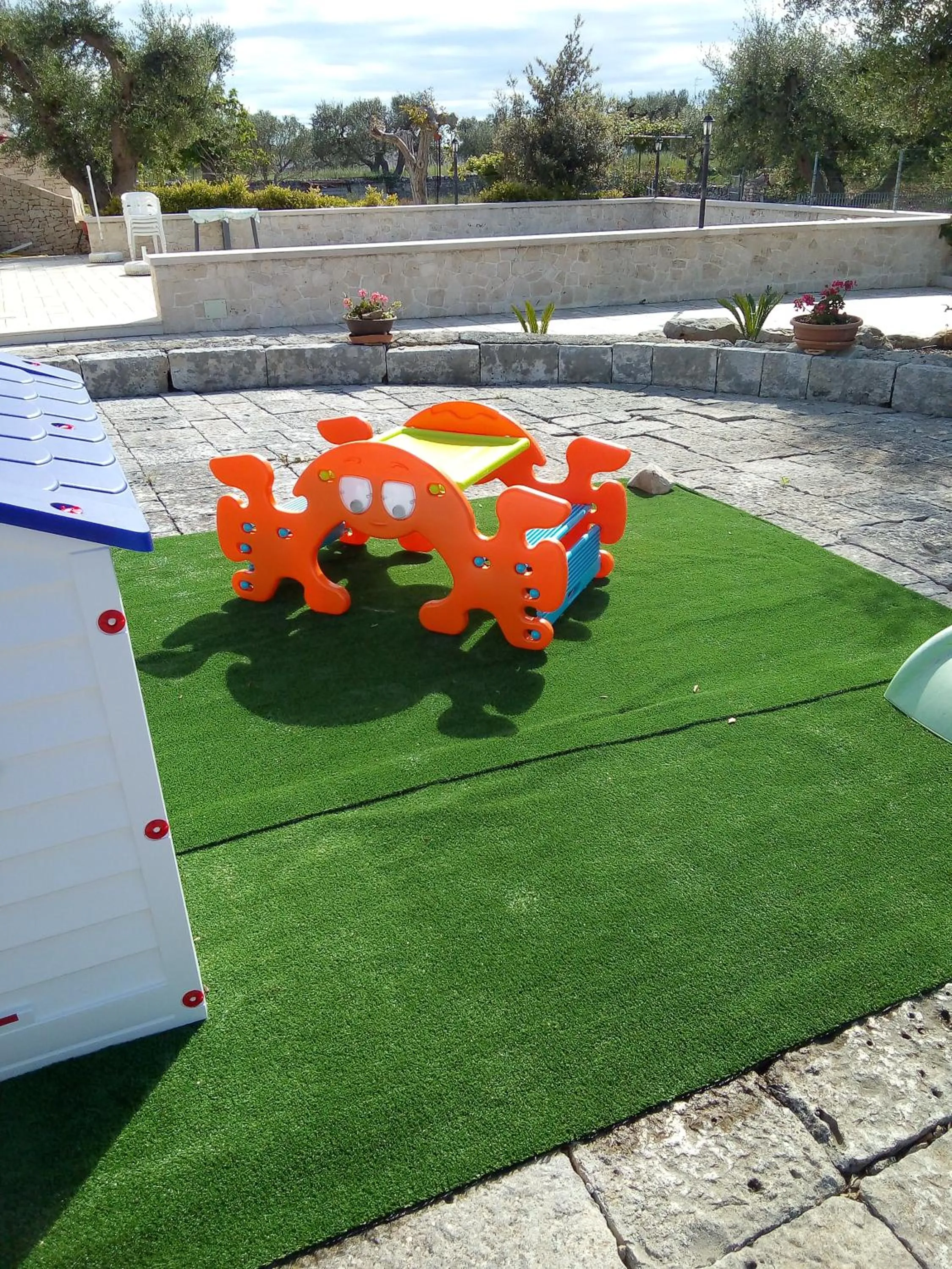 Children play ground in Trulli dell'aia