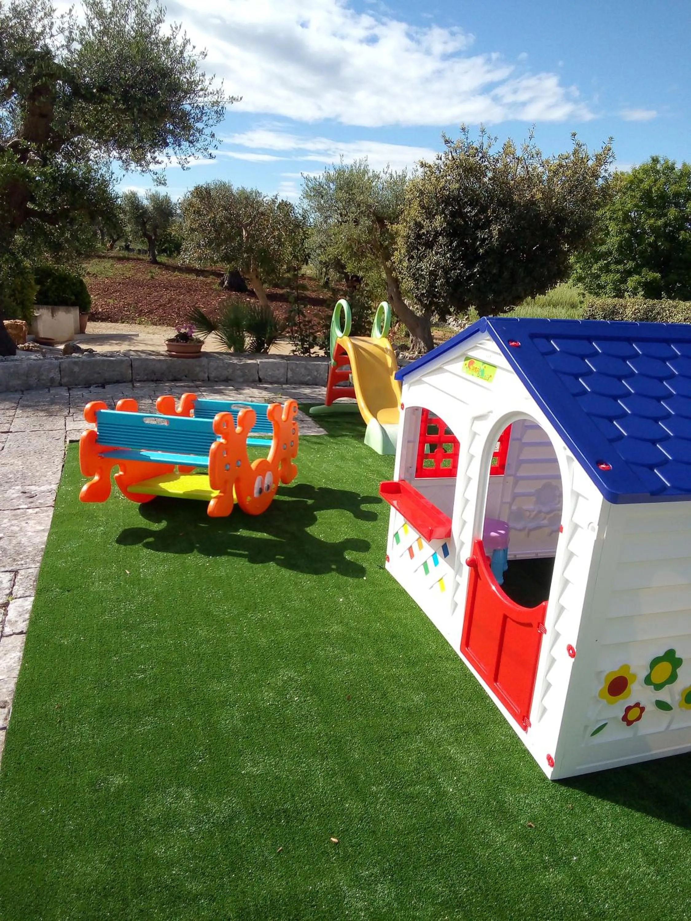Children play ground in Trulli dell'aia