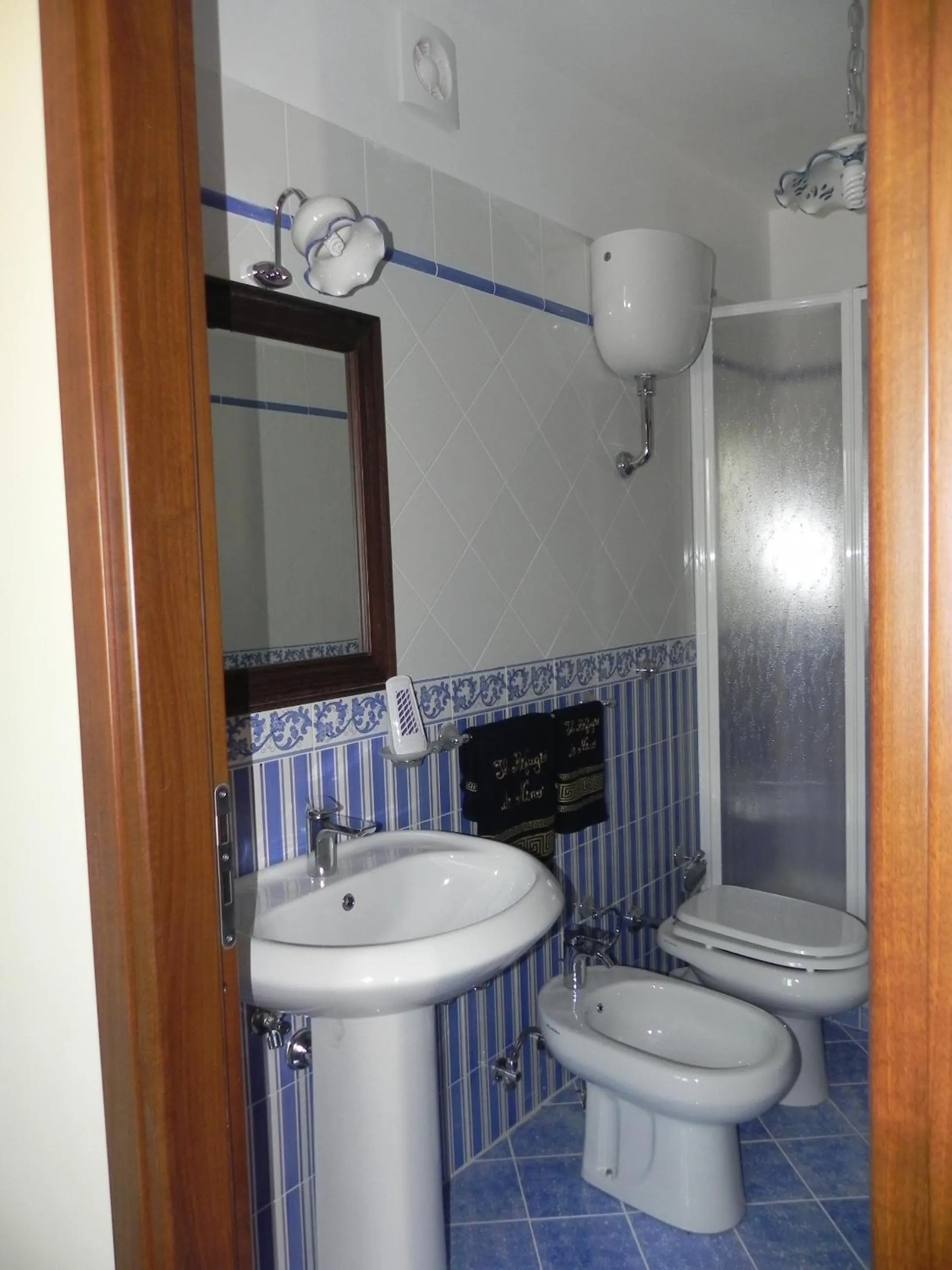 Bathroom in Agriturismo B&B Il Rifugio di Nino