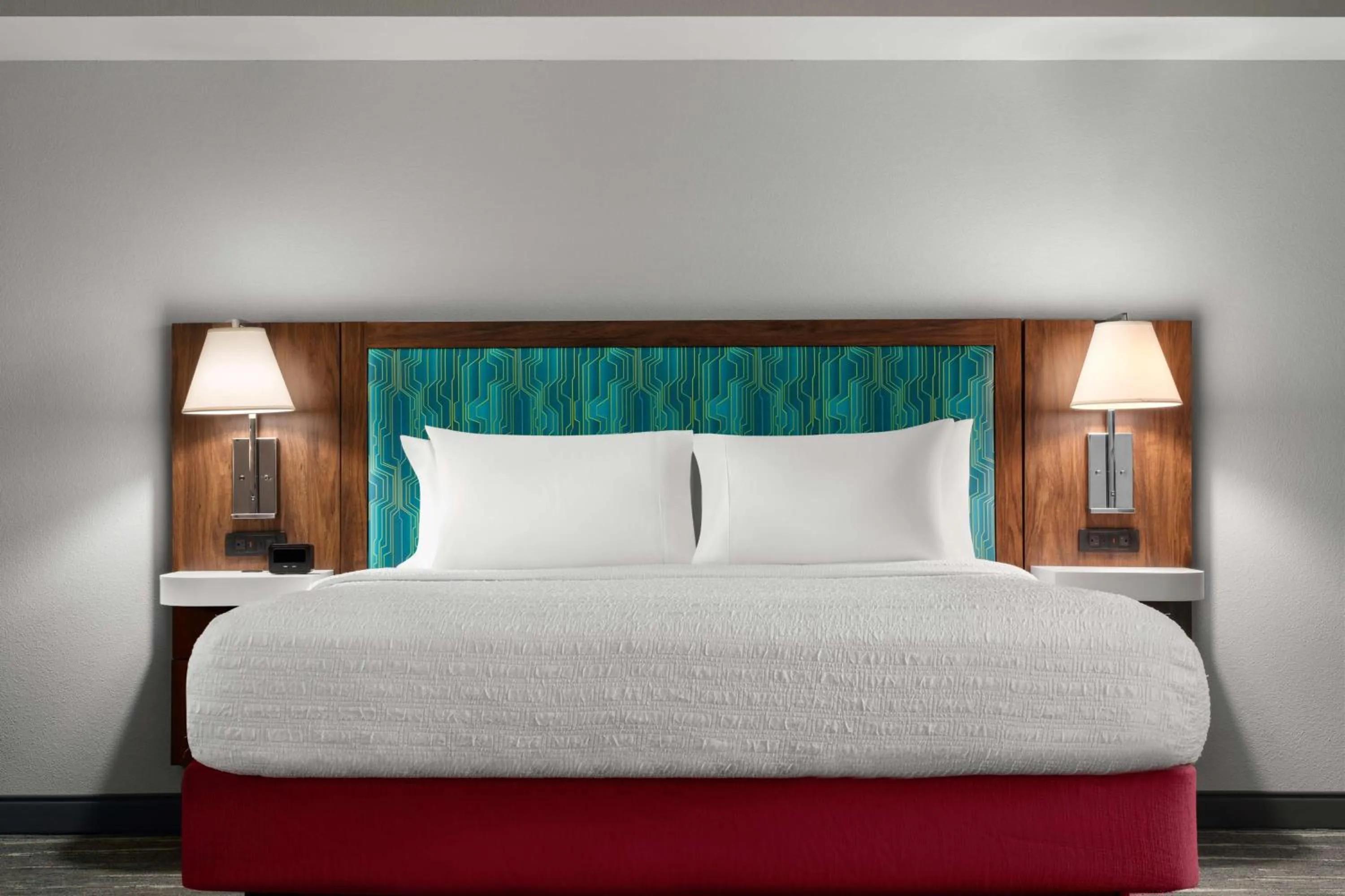 Bed in Hampton Inn Spring Lake Fayetteville