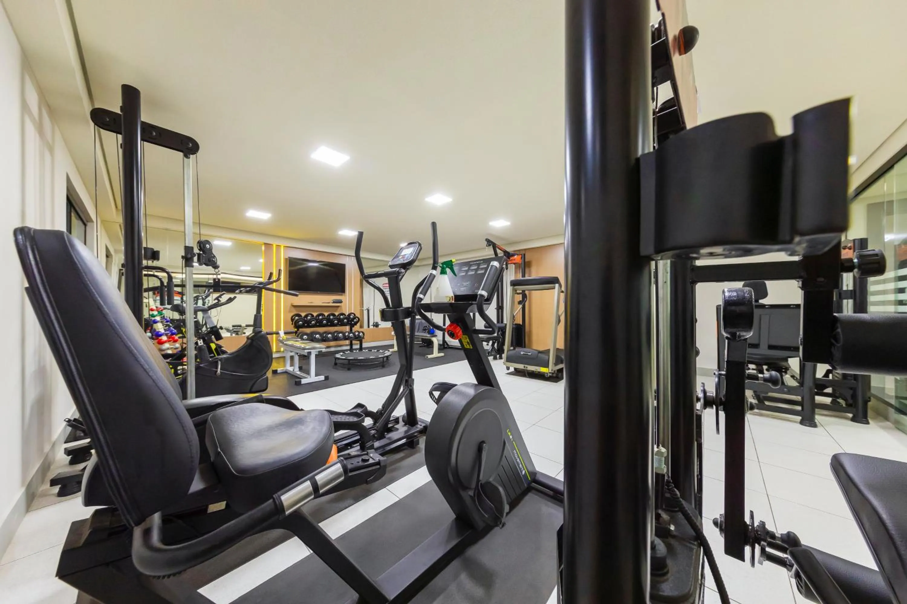 Fitness centre/facilities in Hotel Thomasi Express - Londrina
