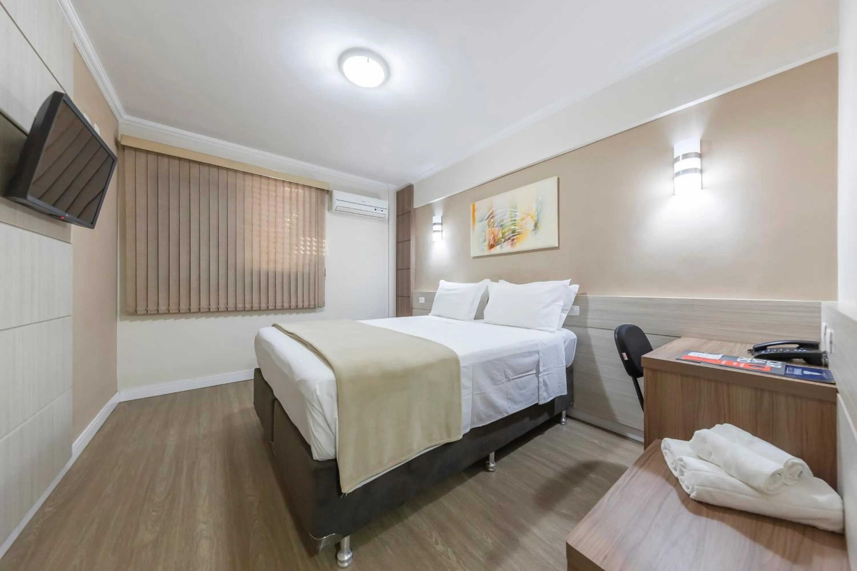 Bed in Hotel Thomasi Express - Londrina