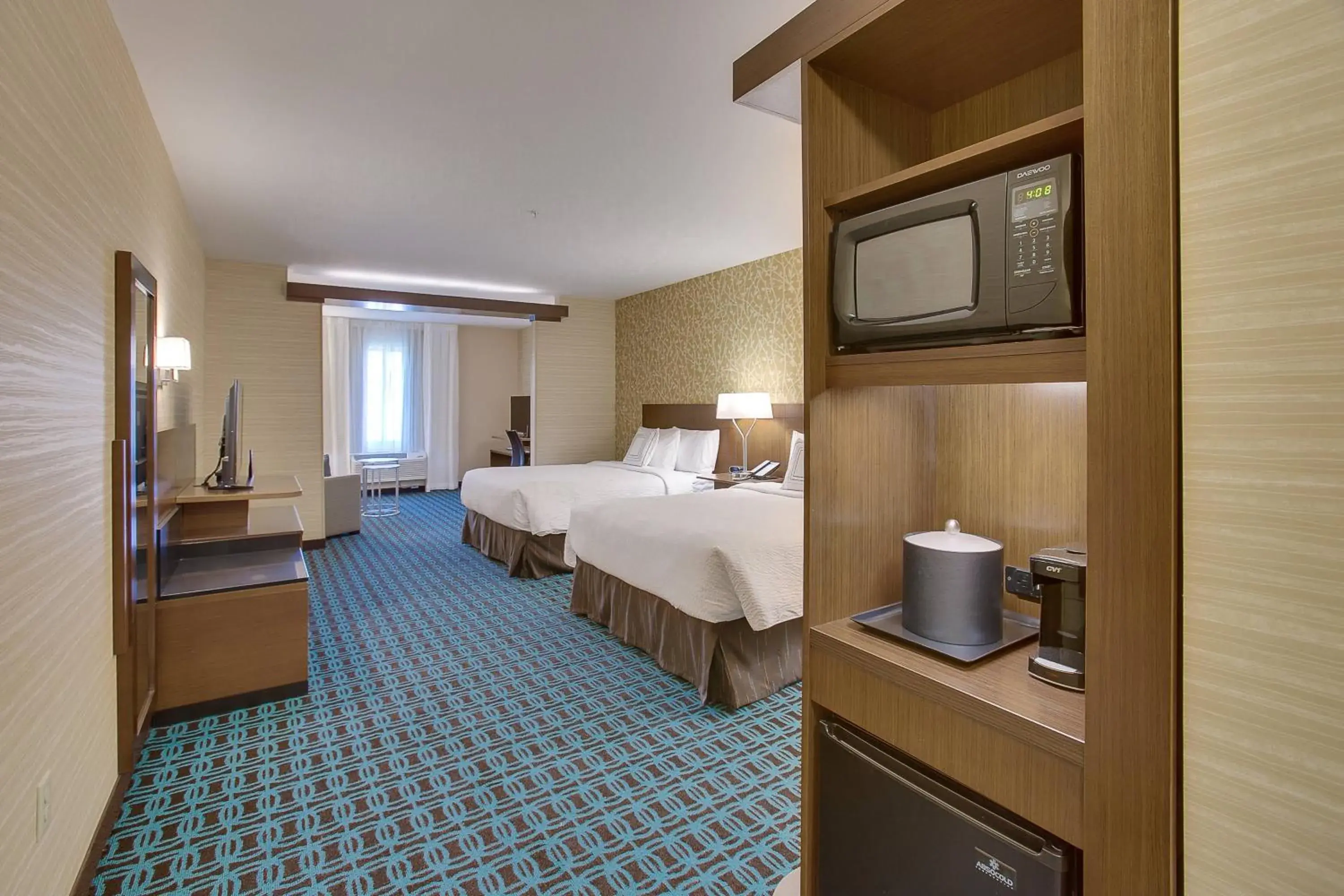 Queen Suite with Two Queen Beds and Sofa Bed in Fairfield Inn & Suites By Marriott Wichita East Queen Suite with Two Queen Beds and Sofa Bed in Fairfield Inn & Suites By Marriott Wichita East