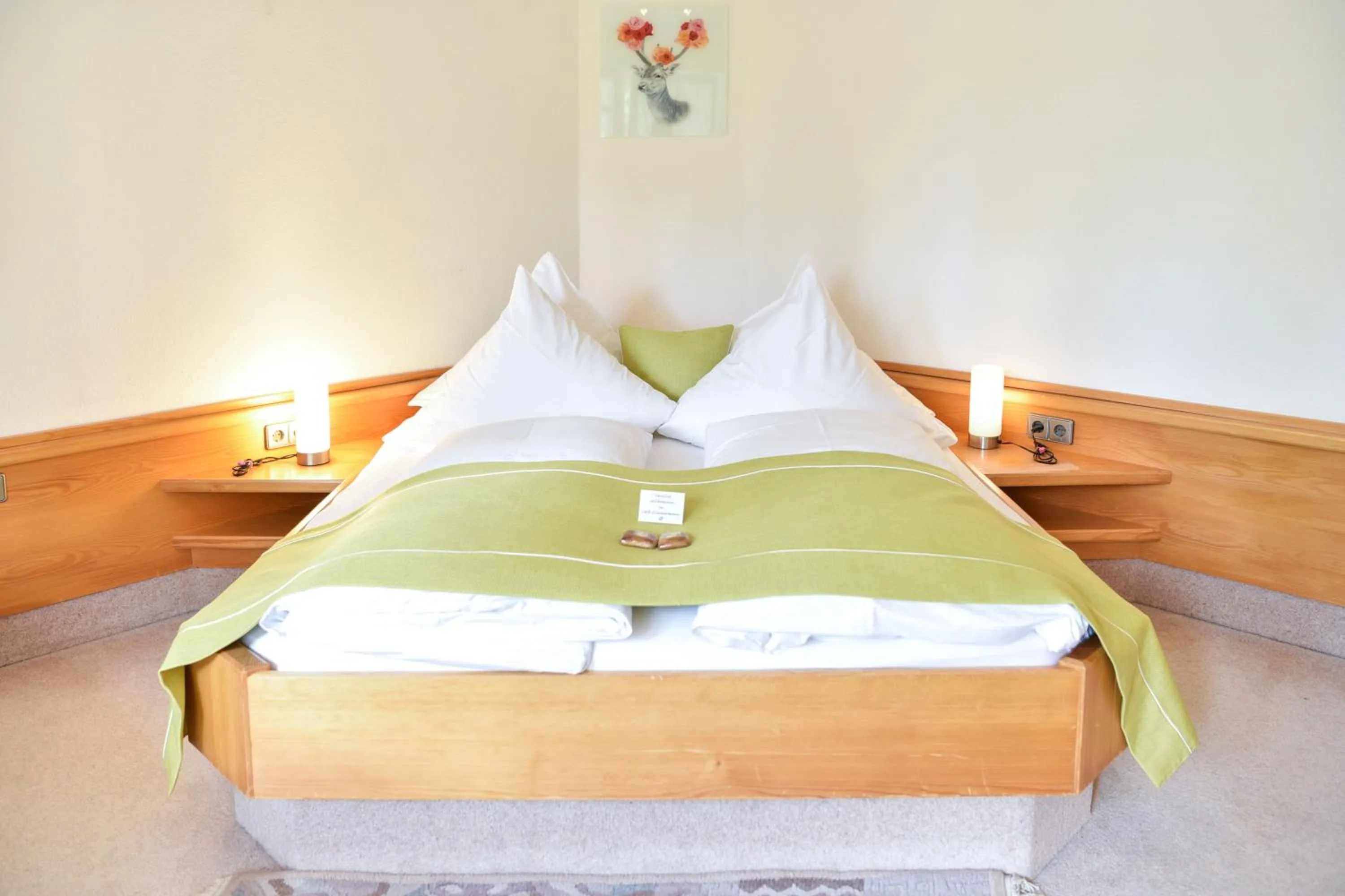 Bedroom, Bed in Hotel dasZimmermann