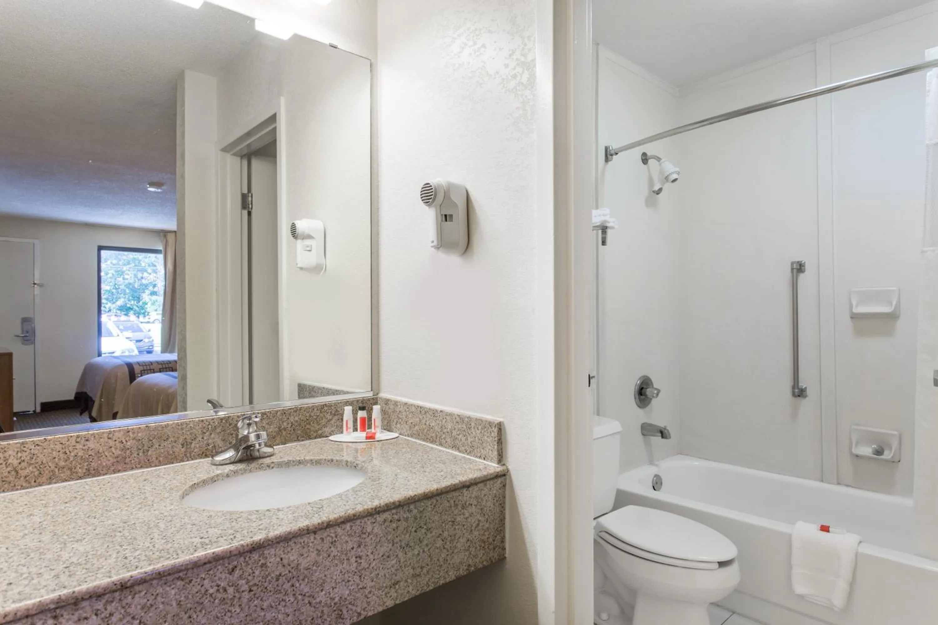Shower in Days Inn by Wyndham Norfolk Airport