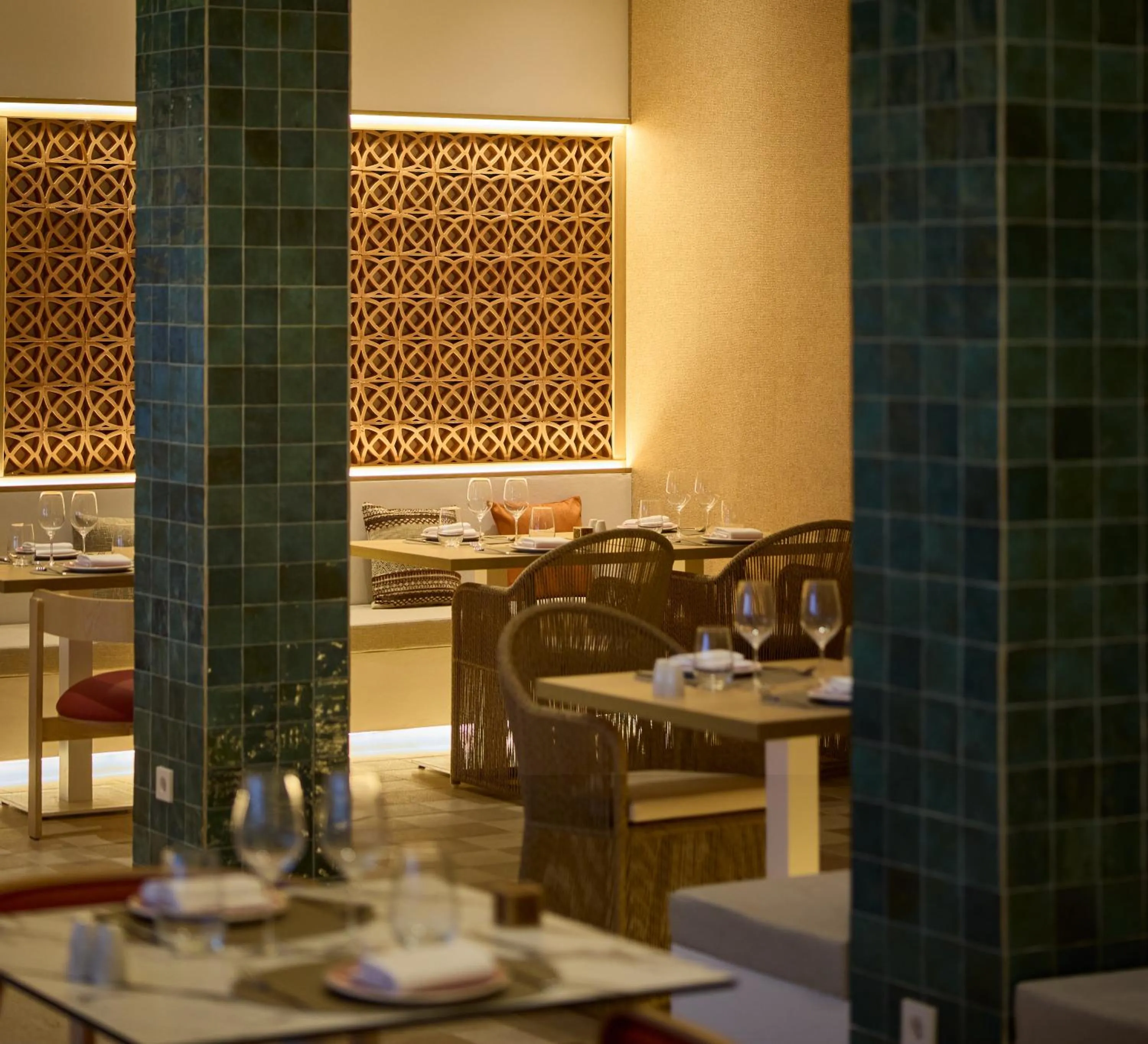 Restaurant/places to eat in Cala San Miguel Ibiza Resort, Adults only, Curio Collection by Hilton