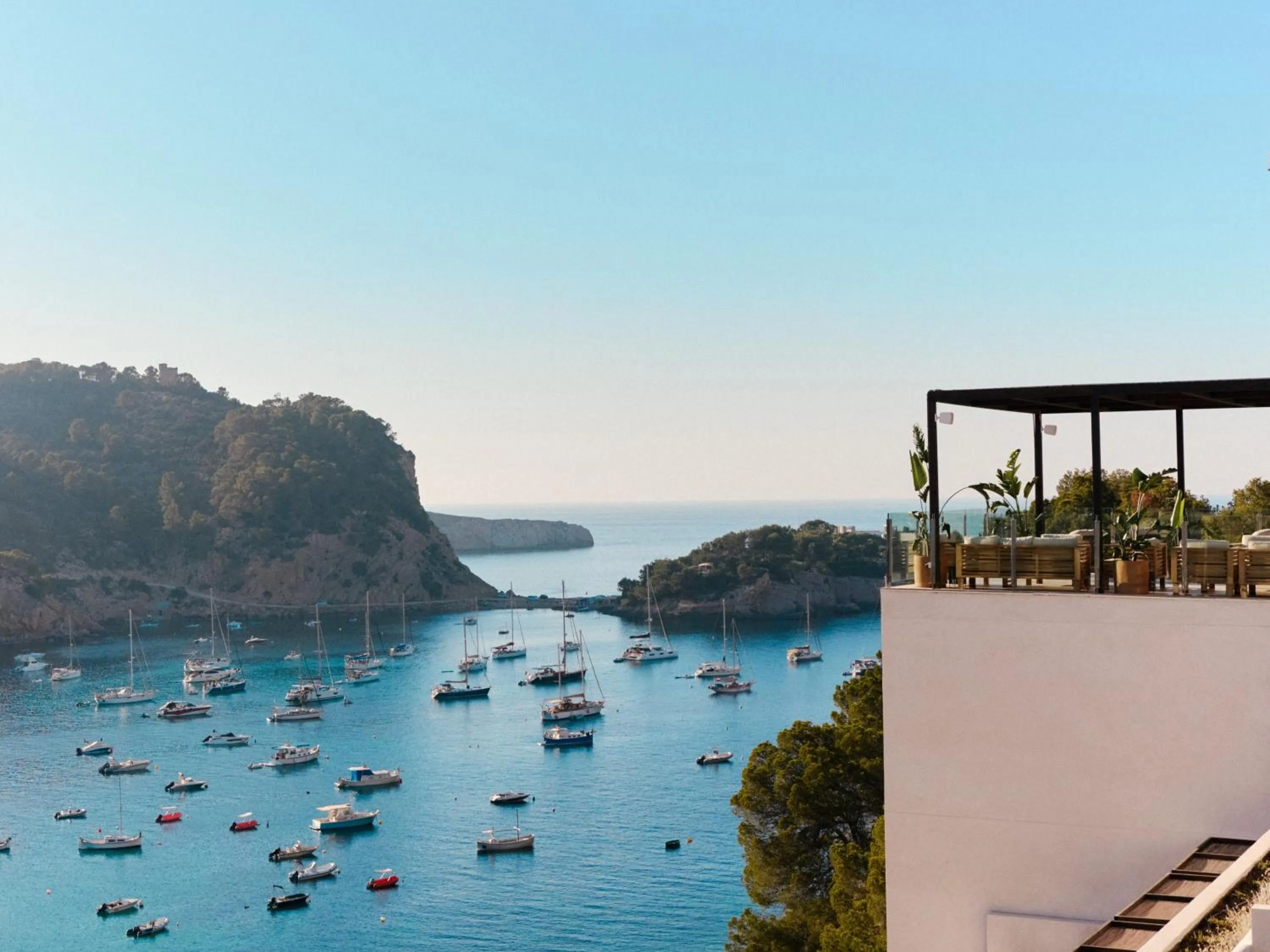 Sea view in Cala San Miguel Ibiza Resort, Adults only, Curio Collection by Hilton