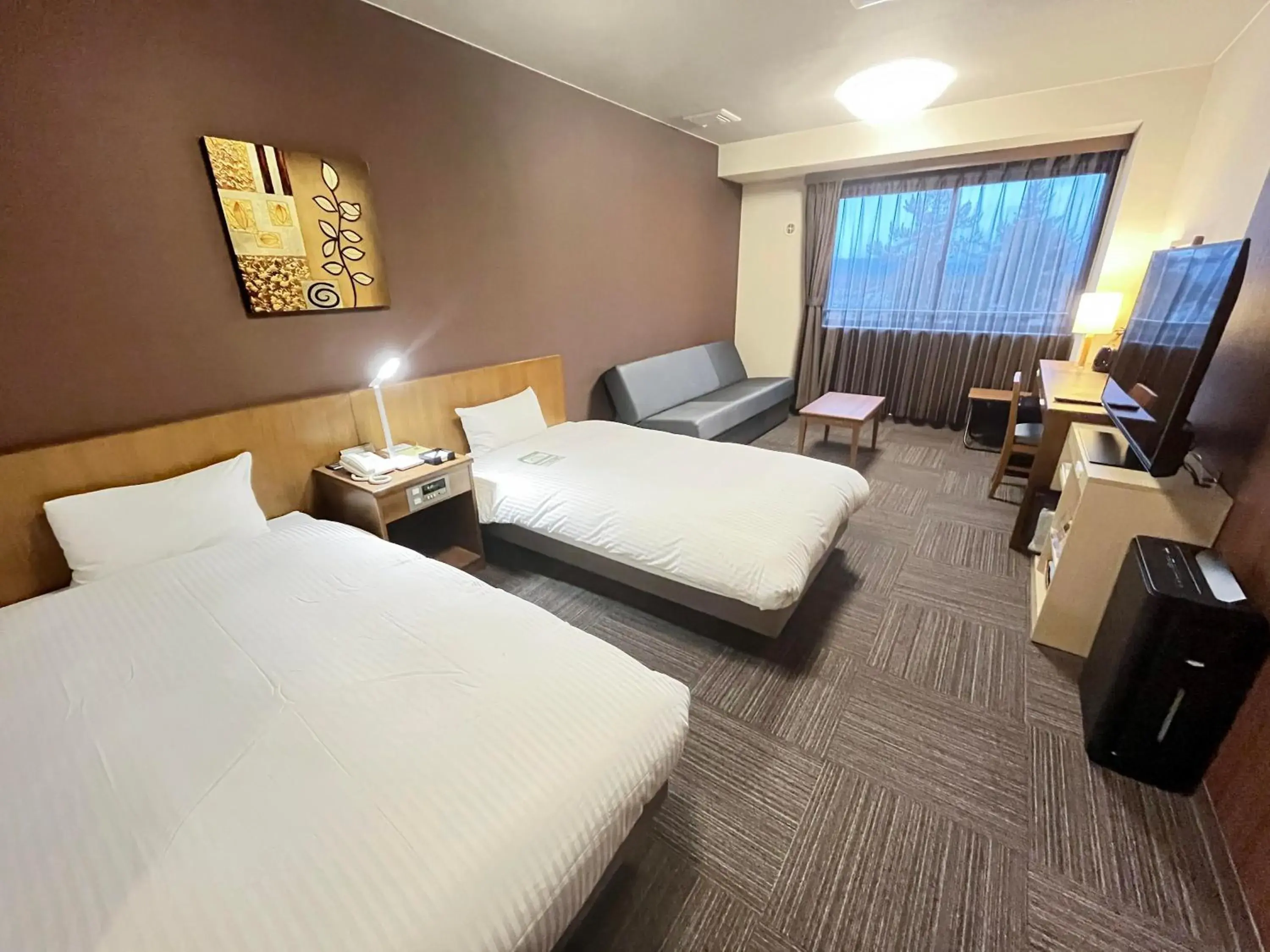 Twin Room - single occupancy - Smoking in Route Inn Grantia Hidatakayama Wakura no yado Twin Room - single occupancy - Smoking in Route Inn Grantia Hidatakayama Wakura no yado