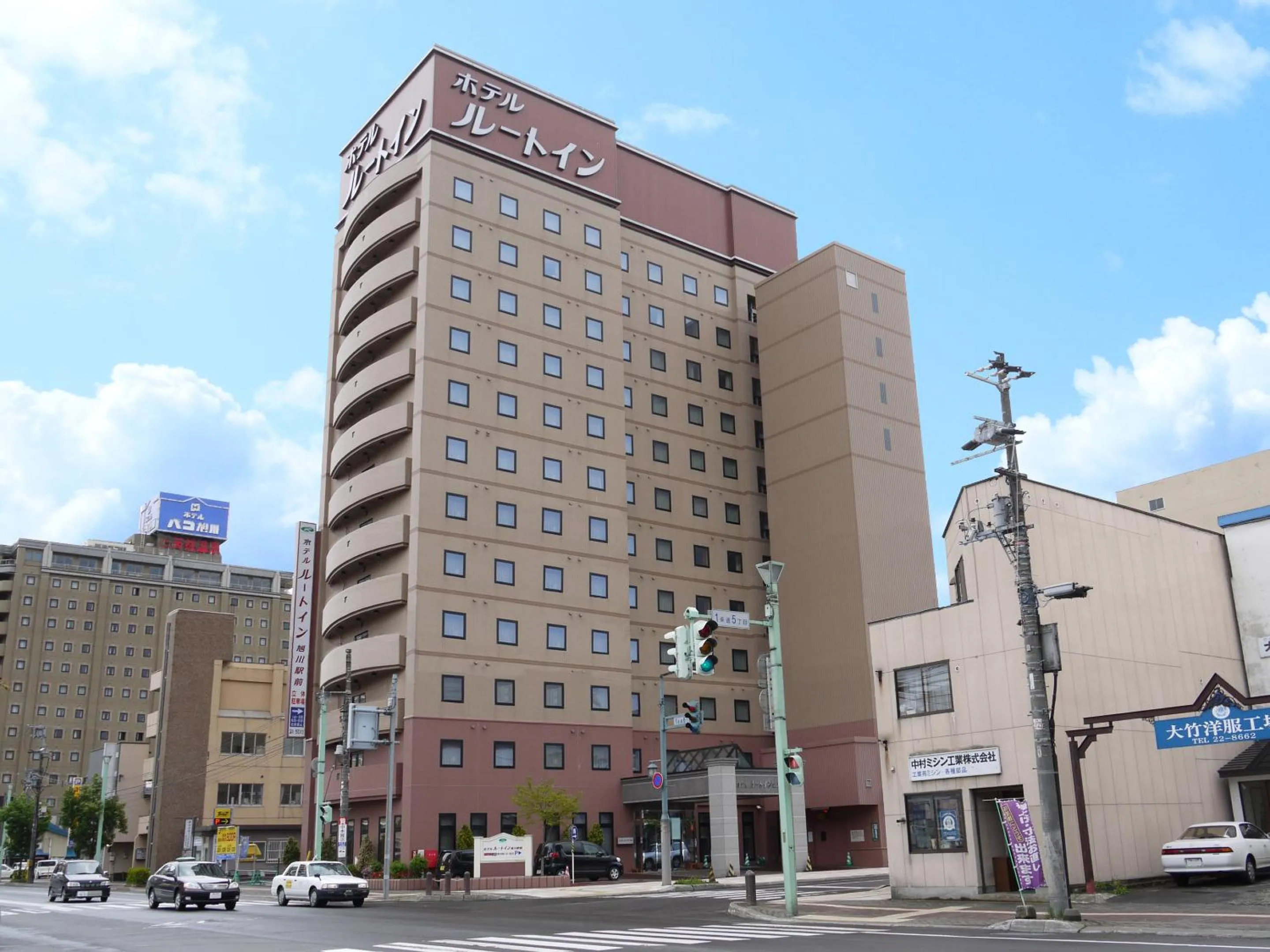 Property building in Hotel Route-Inn Asahikawa Ekimae Ichijodori